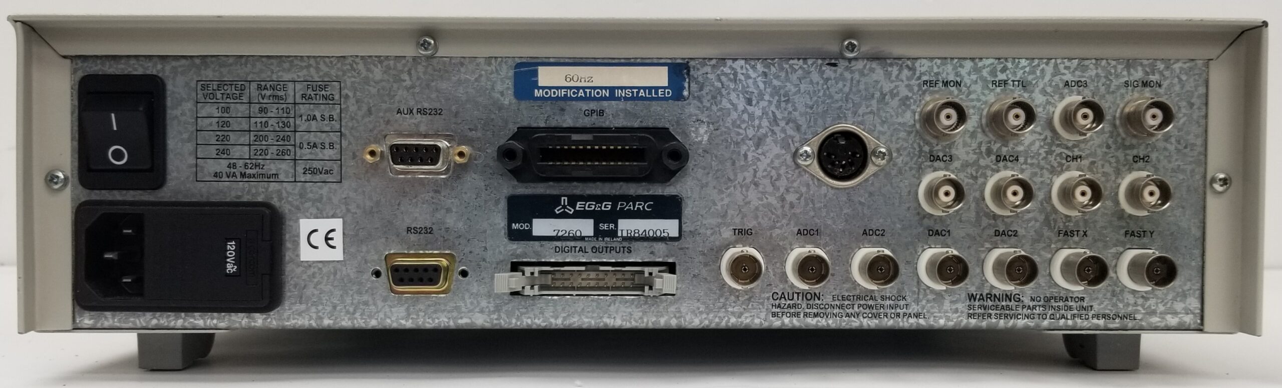 EG & G Instruments 7260 DSP Lock-In-Amplifier