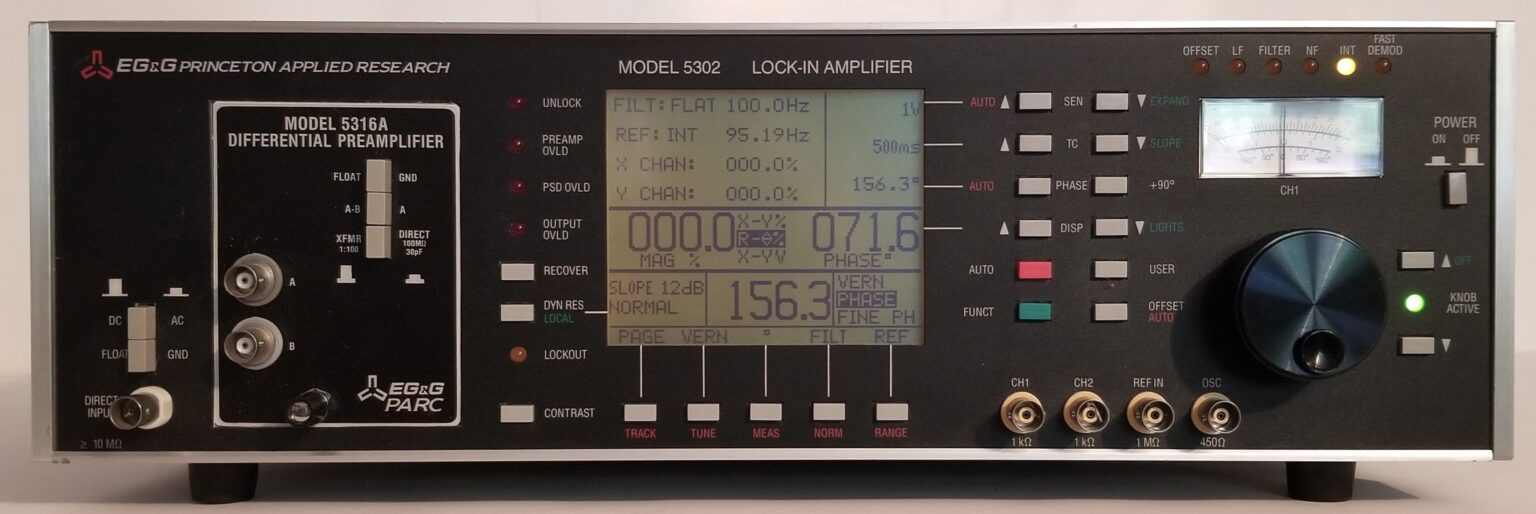 Princeton Applied Research 5302 Lock-In Amplifier