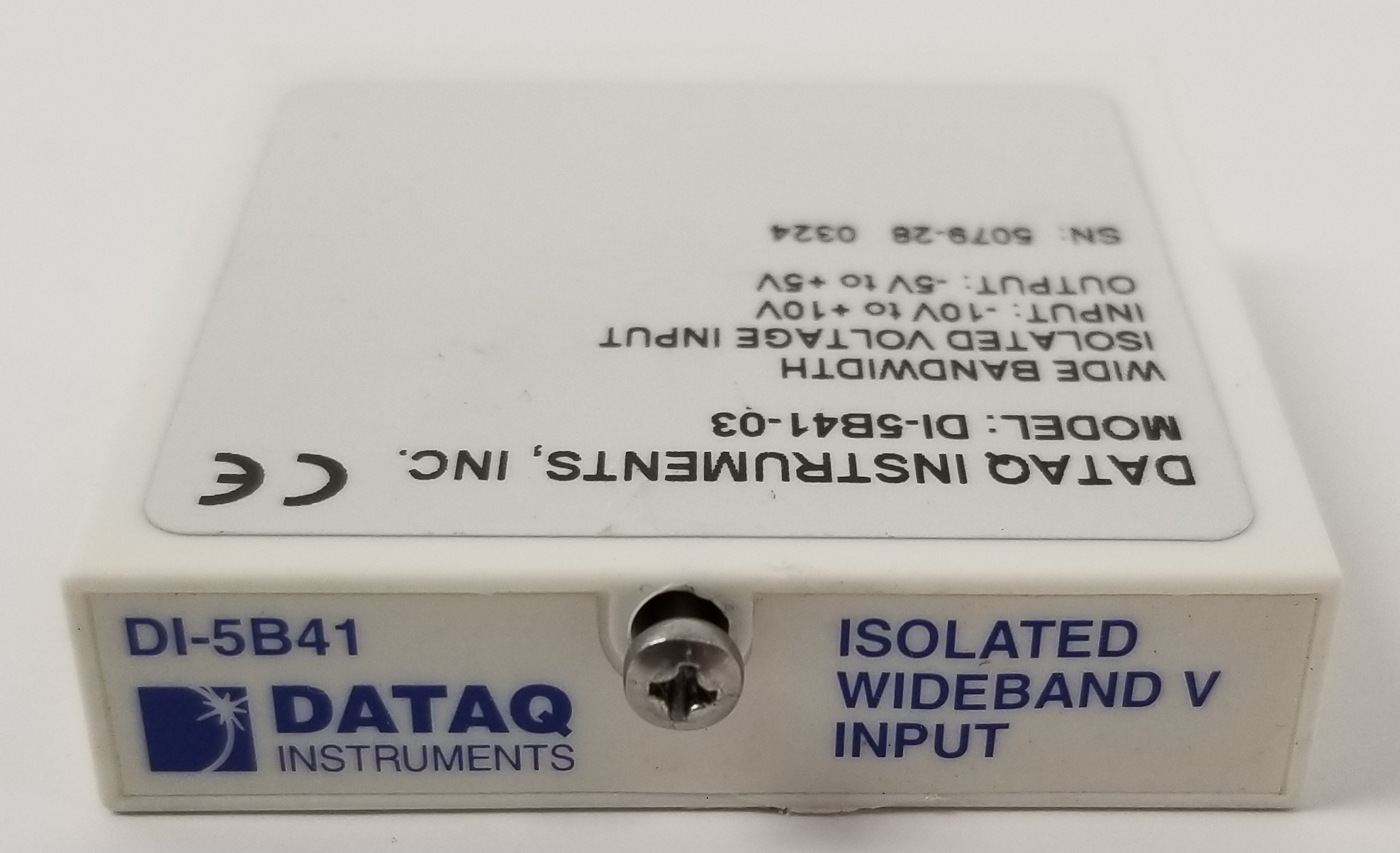 Dataq Instruments Inc. DI-5B41 Wide Bandwidth Isolated Voltage Input