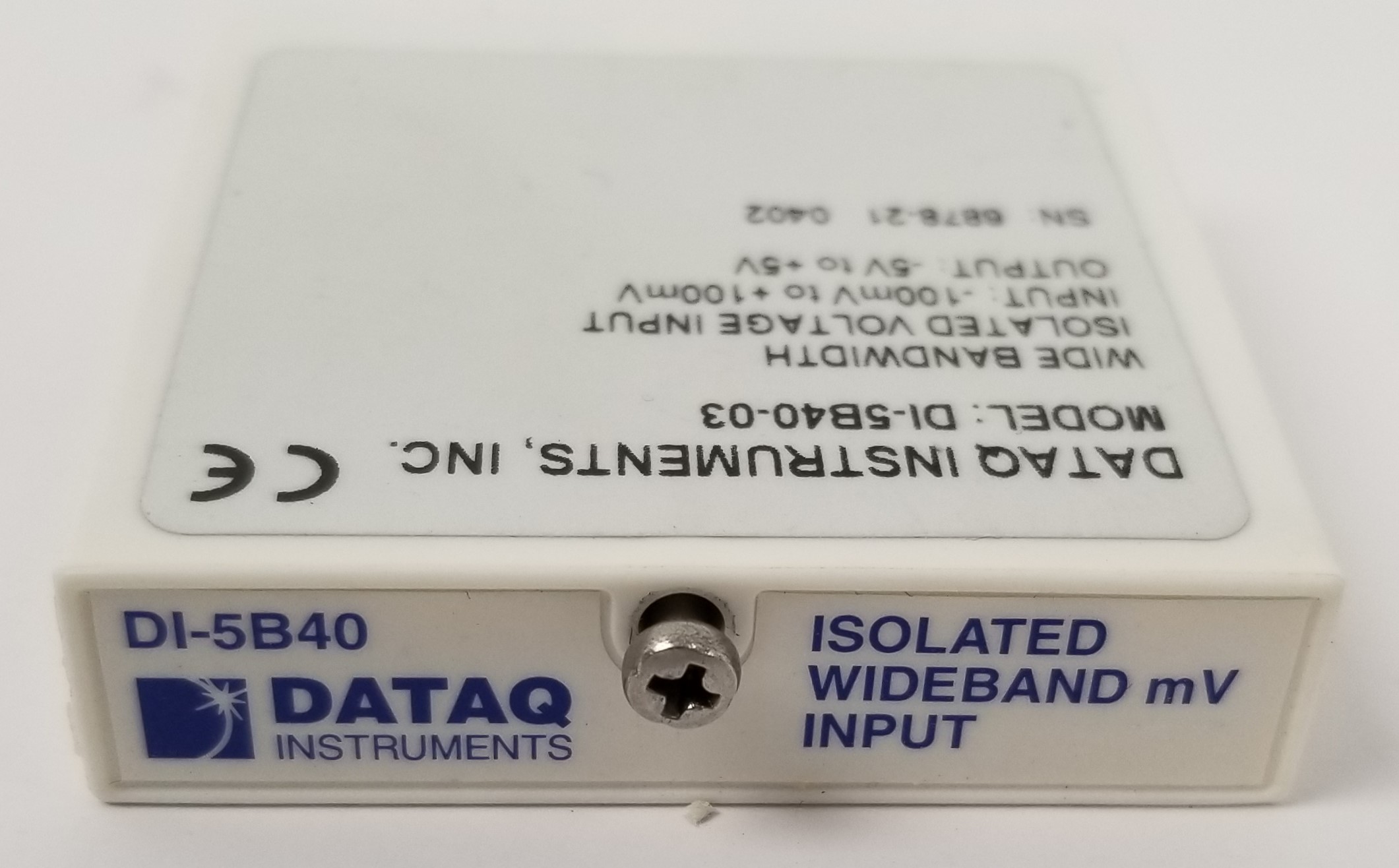 Dataq Instruments Inc. DI-5B40 Wide Bandwidth Isolated Voltage Input