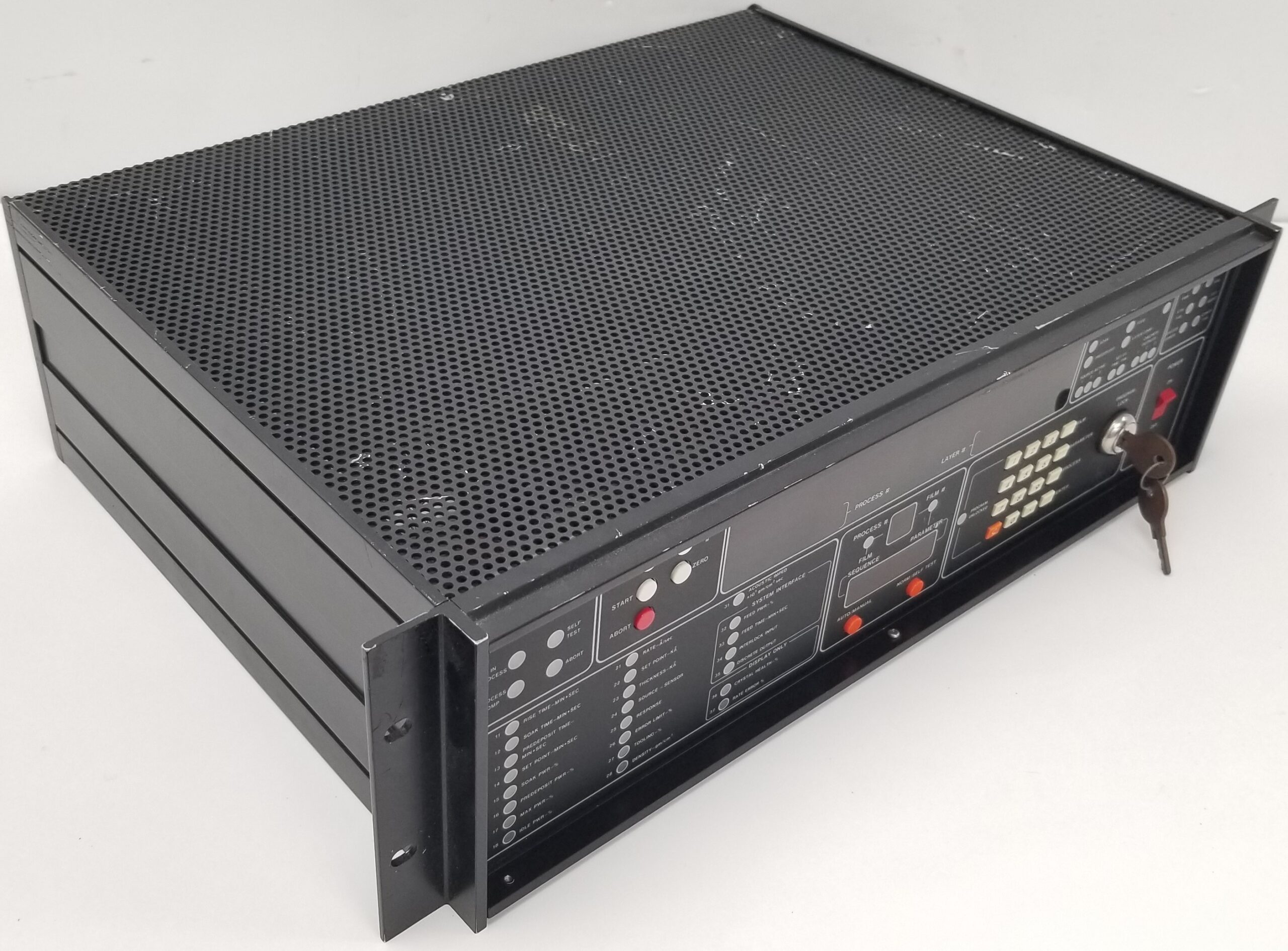 Airco Temescal FDC-8000 Thin Film Deposition Controller for PARTS/REPAIR