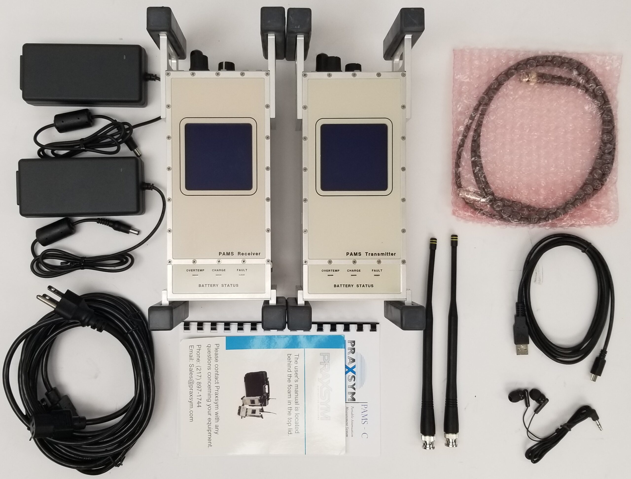 Praxsym PAMS-C Portable Attenuation Measurement System Kit 310-0010042-003 - Image 13