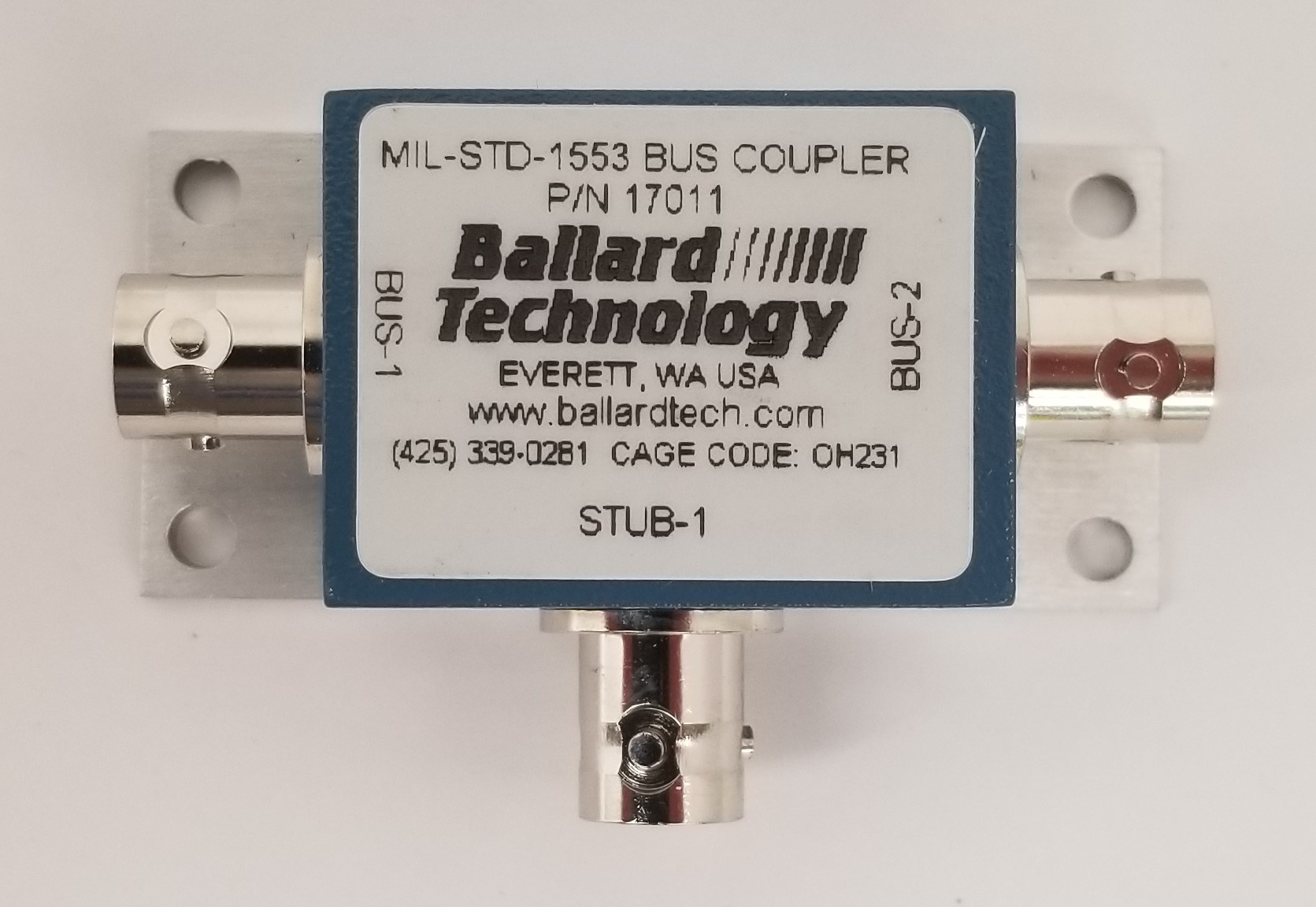 Ballard Technology 17011A MIL-STD-1553 BUS COUPLER