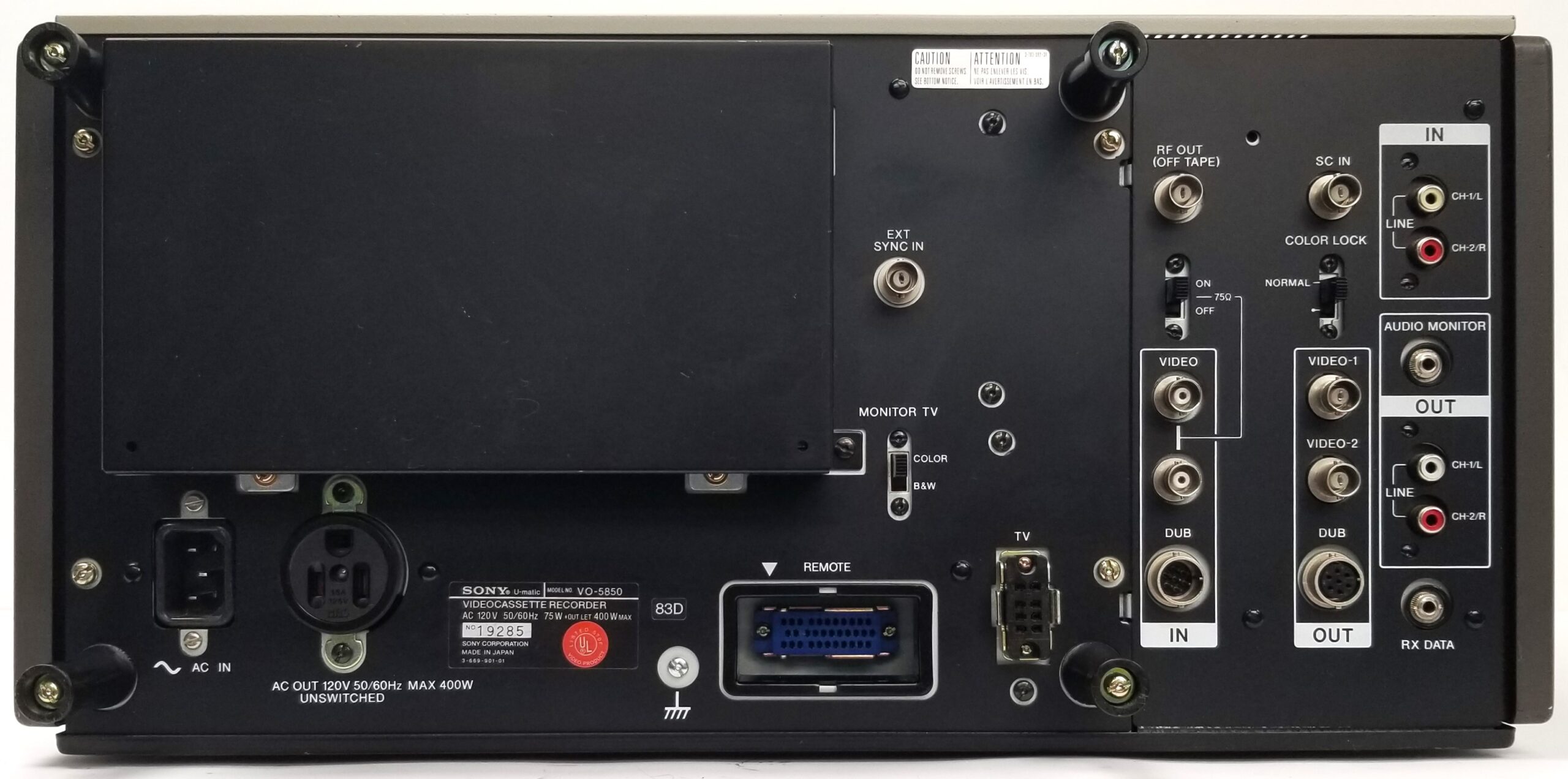 SONY Uマチック VO 290 ビデオレコーダー 中古ジャンク品の出品です。 SONY Uマチック VO 290 ビデオレコーダー 中古ジャンク品の出品です。