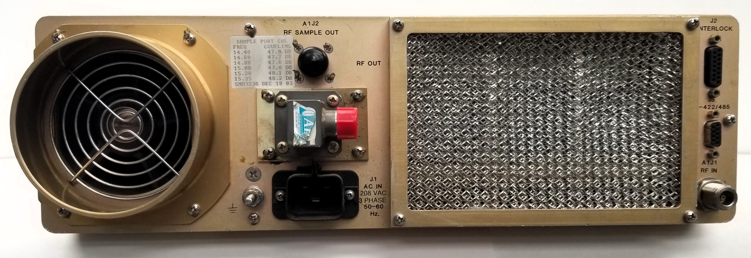 ETM Electromatic Inc. 125Ku Traveling Wave Tube Amplifier - Image 2