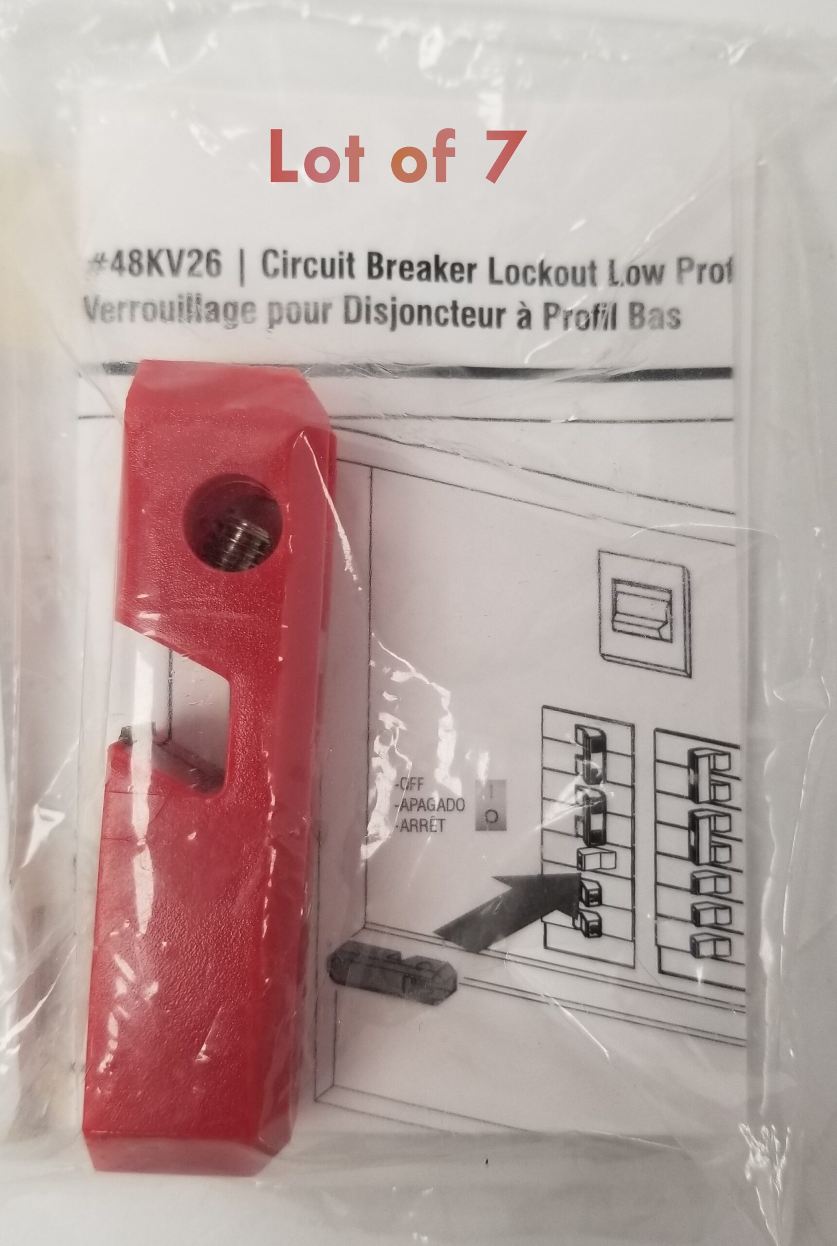 Condor 48KV26 Circuit Breaker Lockout Low Profile - Lot of 7