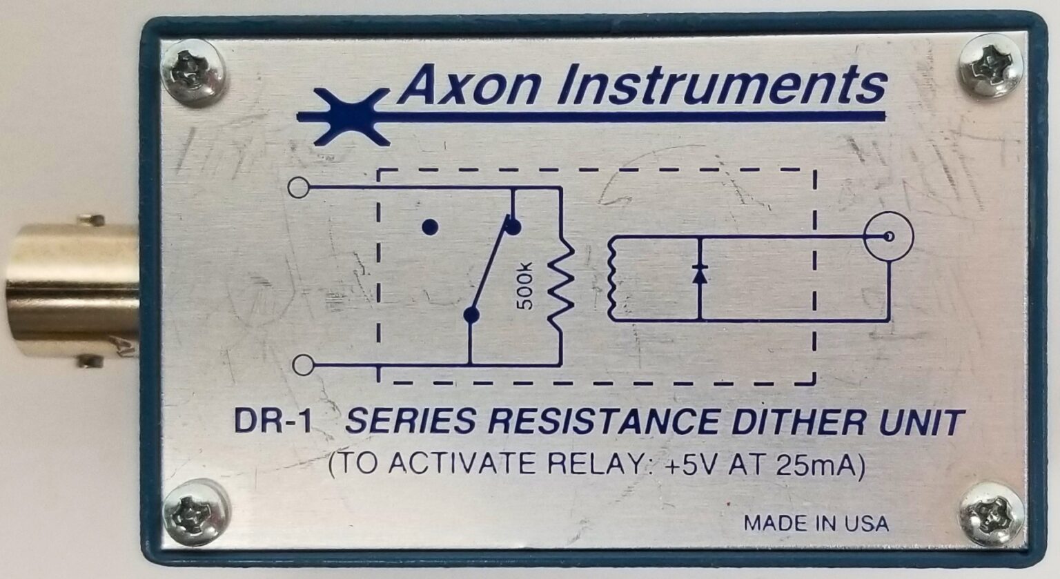 Axon Instruments DR-1 Series Resistance Dither Unit