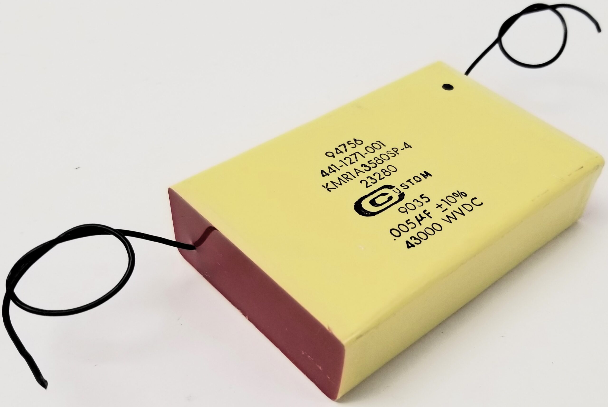 Custom Capacitor KMR1A3580SP-4 .005uF 43kV