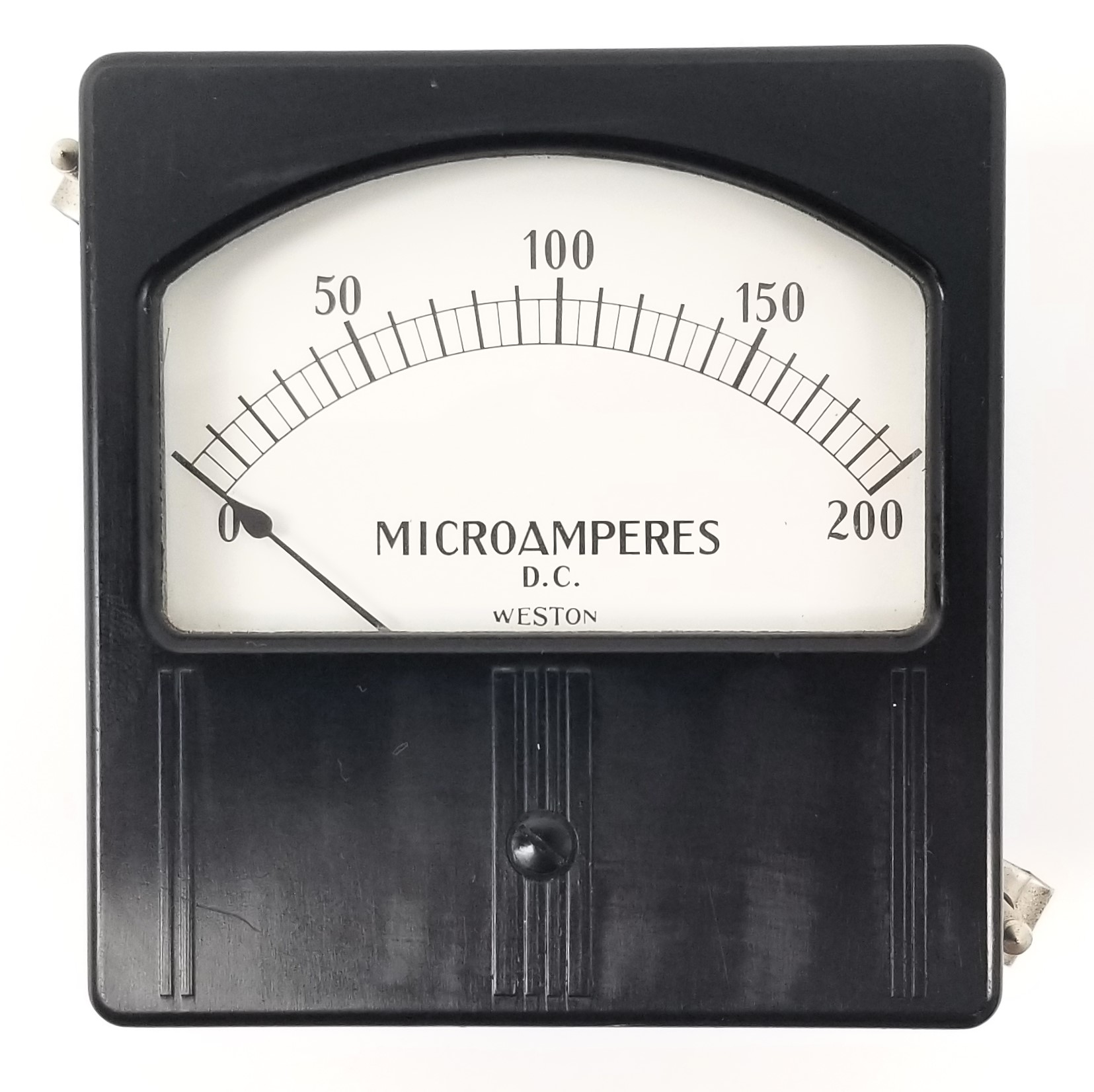 Weston 741 Panel Meter 0-200μA VINTAGE