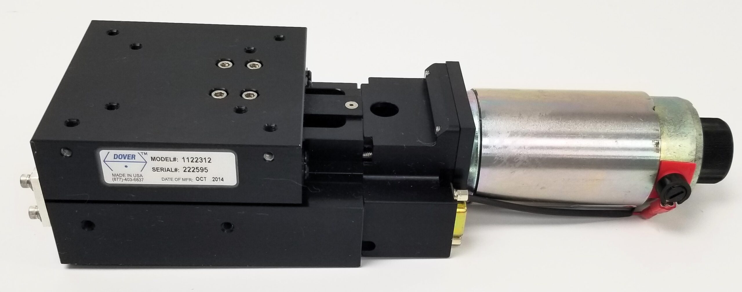 Dover 1122312 Motorized Linear Stage