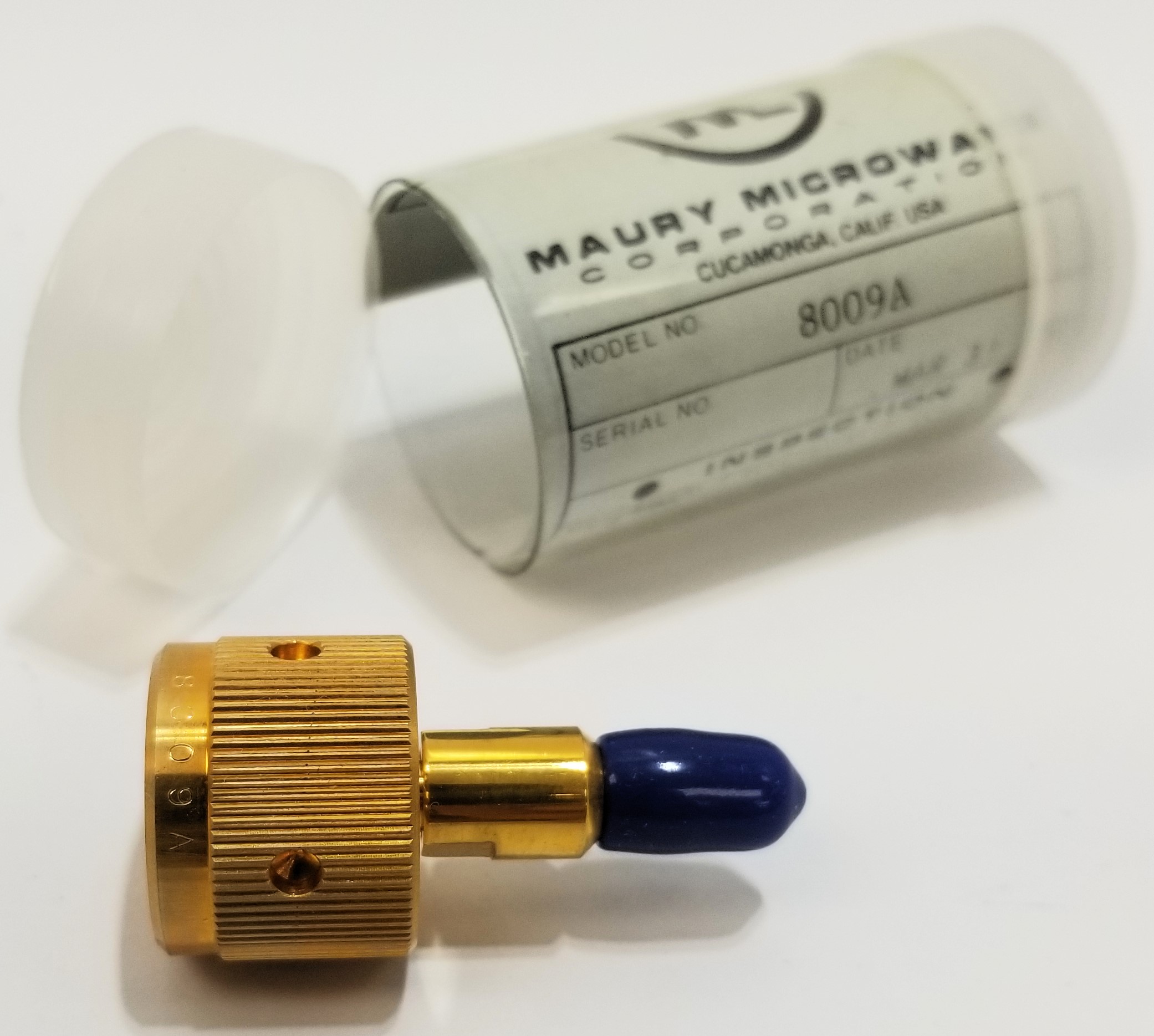 Maury Microwave 8009A 34GHz 3.5mm Female to NMD VNA Test Port Adapter