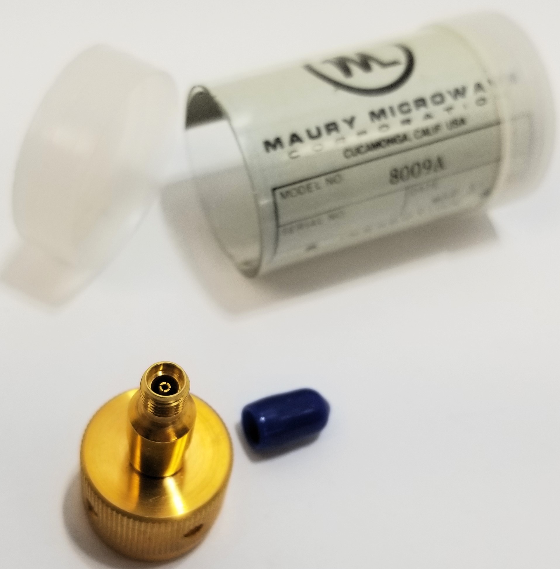 Maury Microwave 8009A 34GHz 3.5mm Female to NMD VNA Test Port Adapter