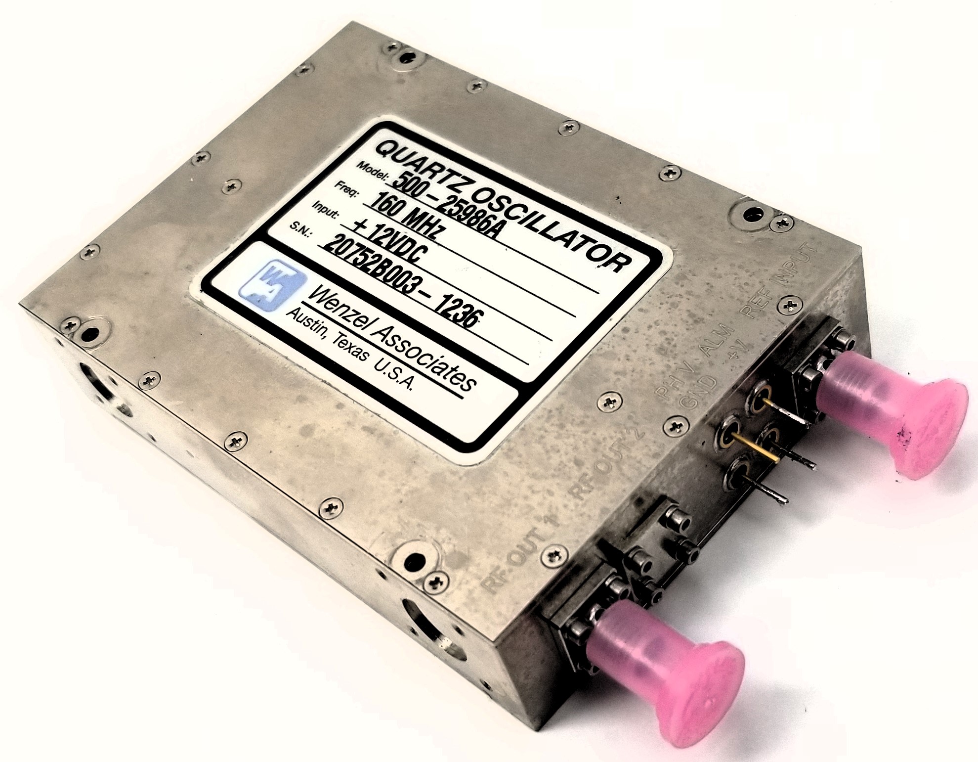 Wenzel Associates 500-25986A 160MHz Quartz Oscillator - Image 2