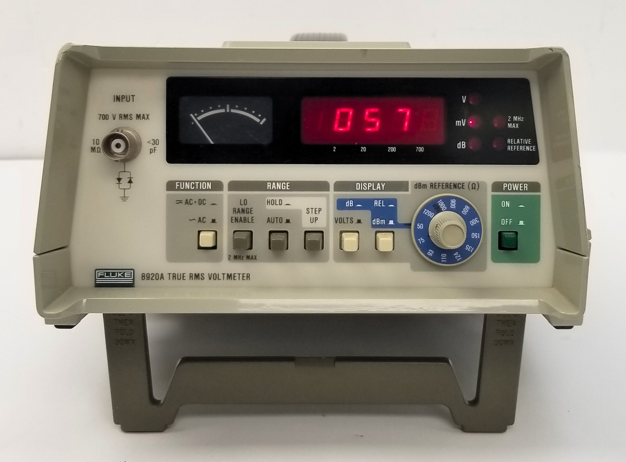 Fluke 8920A True RMS Wideband Digital Voltmeter - Image 2