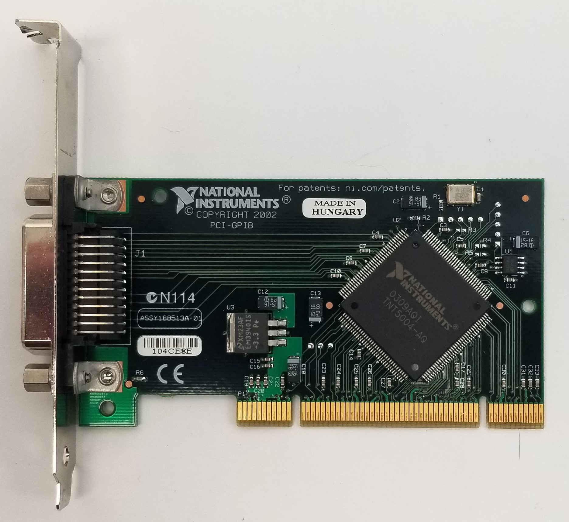 National Instruments 188513A PCI-GPIB IEEE 488.2 Express Card - Image 2