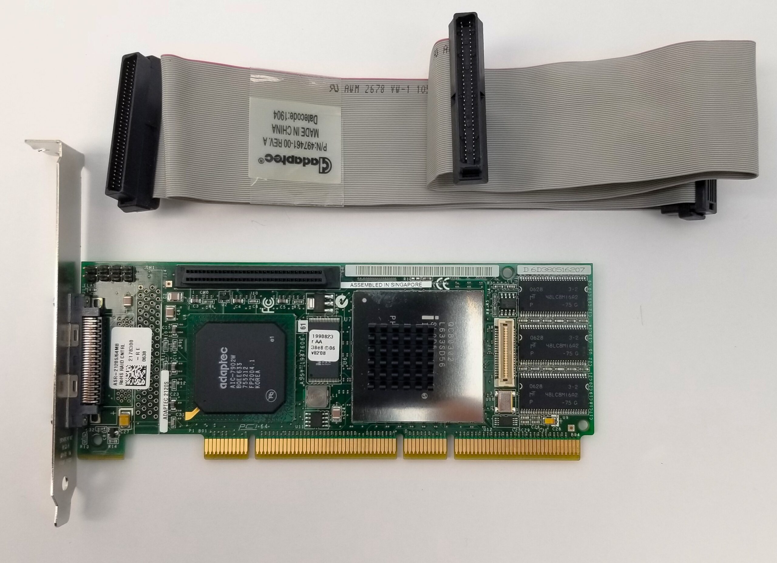 Adaptec ULTRA 320 ASR-2120S/64MB Raid Controller Card - Image 2