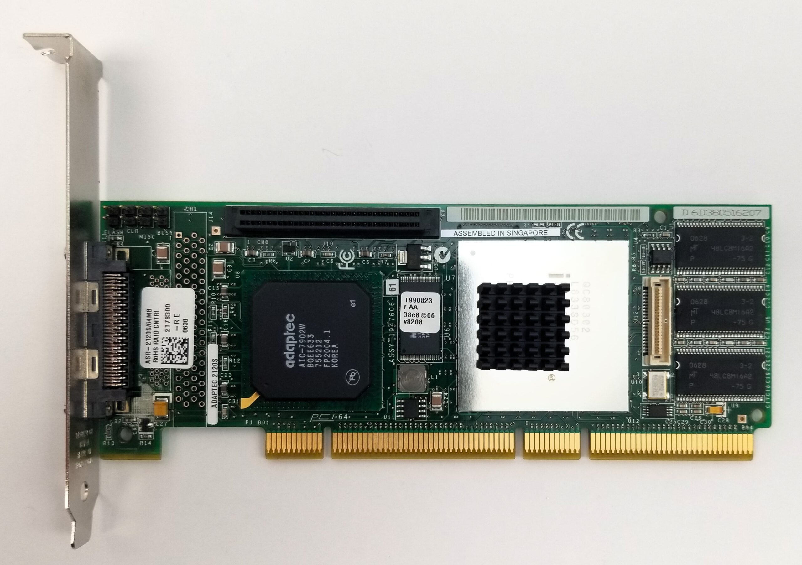 Adaptec ULTRA 320 ASR-2120S/64MB Raid Controller Card - Image 3