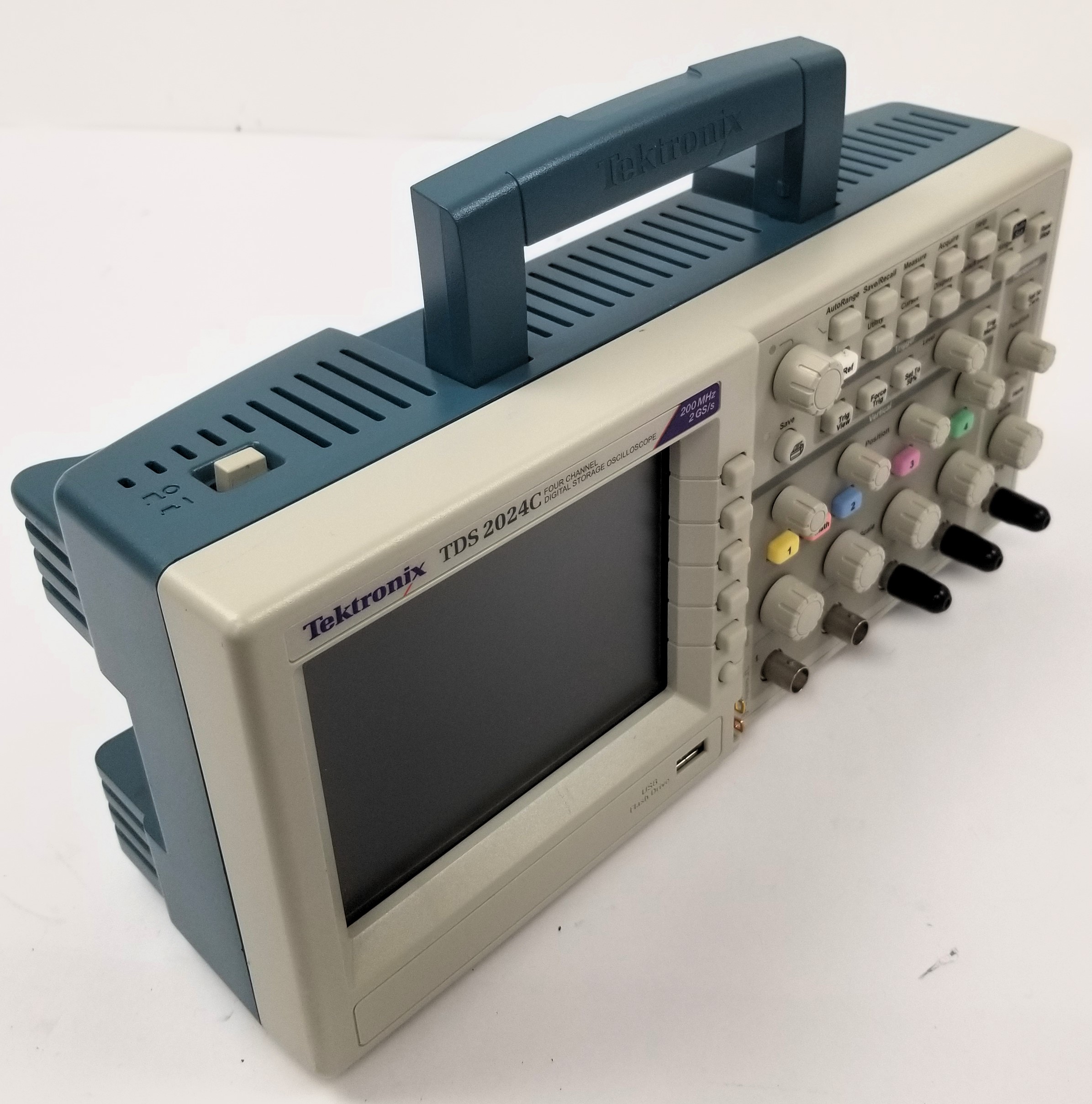 Tektronix TDS 2024C 4 Channel 200 MHz Digital Storage Oscilloscope - Image 2
