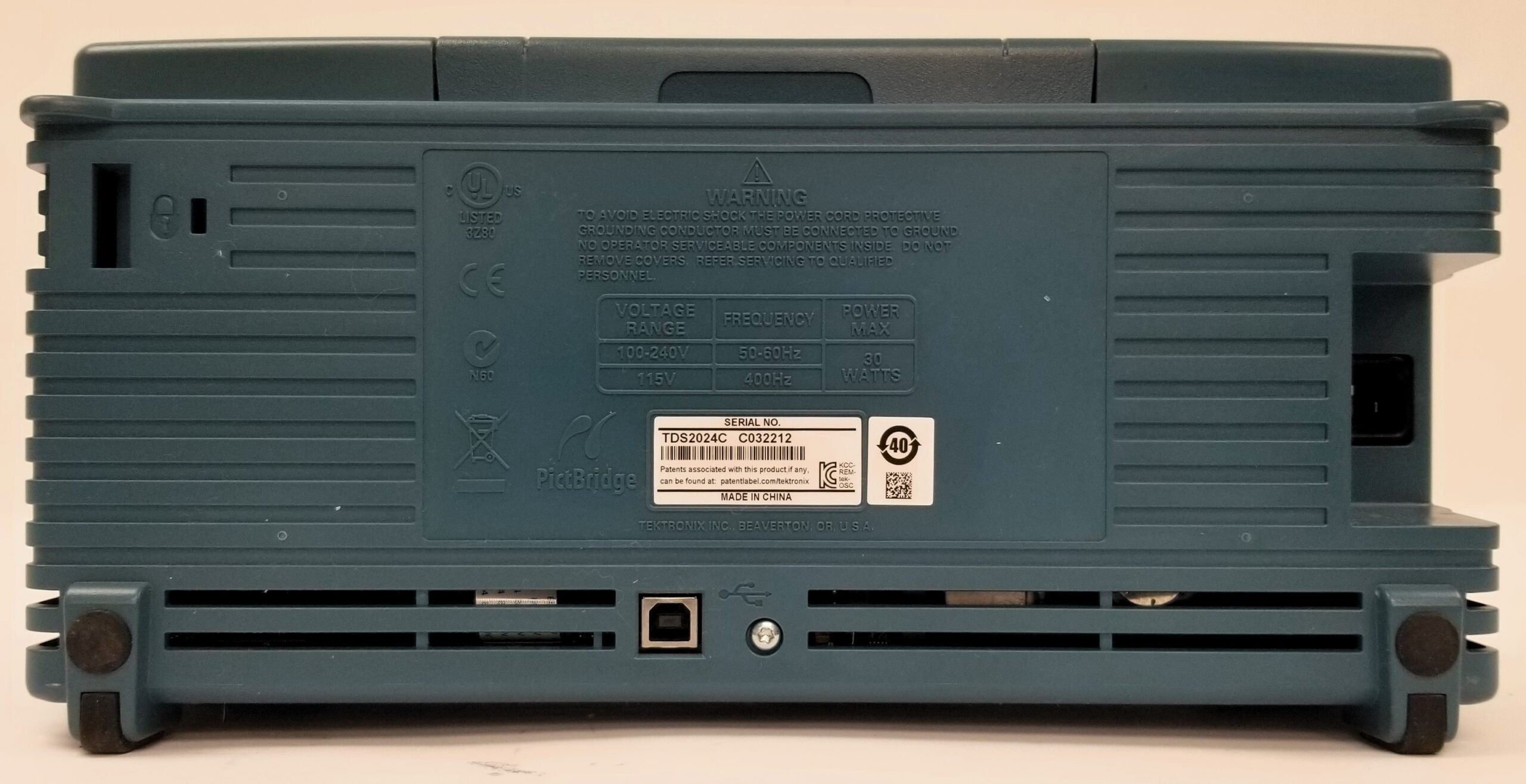 Tektronix TDS 2024C 4 Channel 200 MHz Digital Storage Oscilloscope - Image 6
