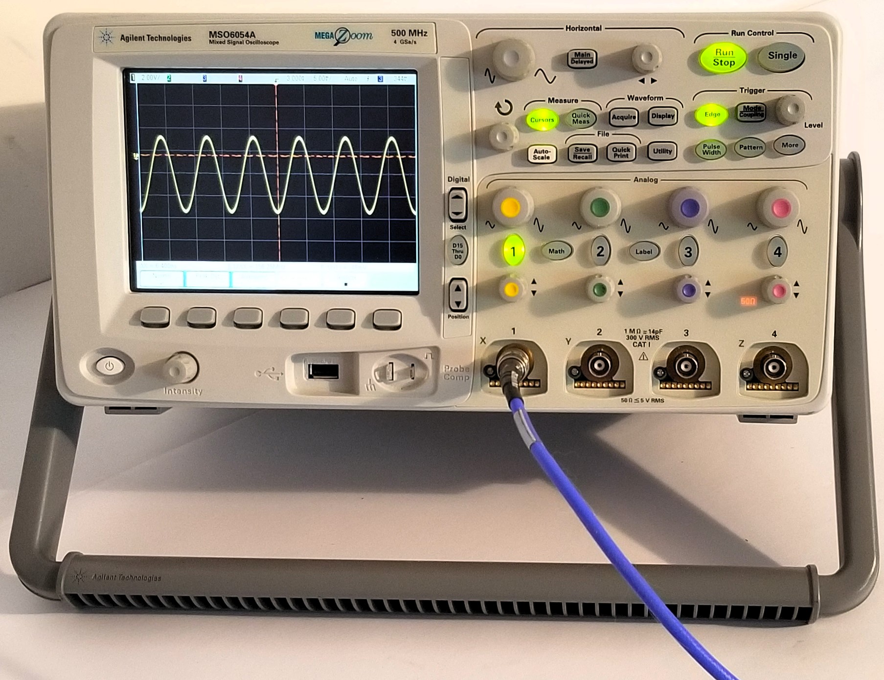 Agilent MSO6054A 500MHz 4 Channel Mixed Signal Oscilloscope