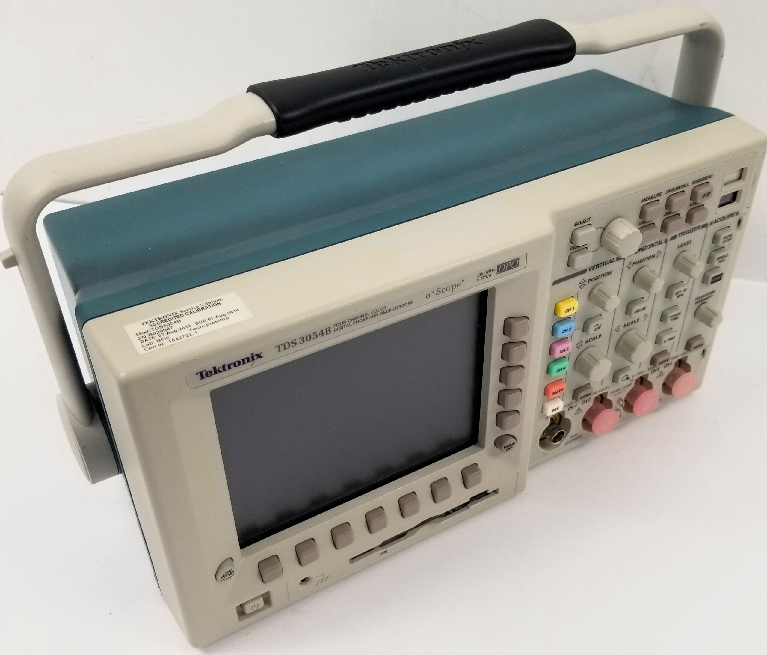 Tektronix TDS 3054B 500MHz 4 Channel Digital Phosphor Oscilloscope - Image 3