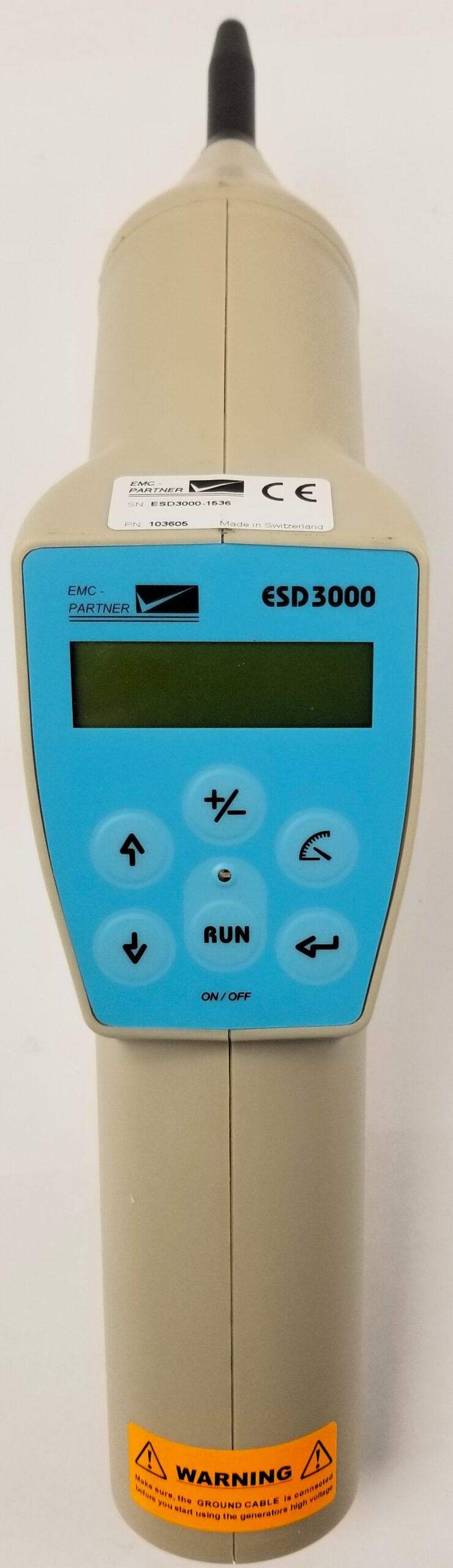 EMC-Partner ESD3000 16kV ESD Simulator/Gun for PARTS/REPAIR