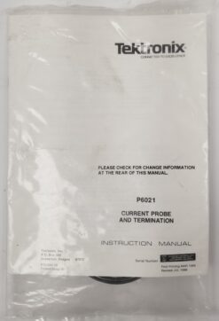 Tektronix P6021 Current Probe And Termination