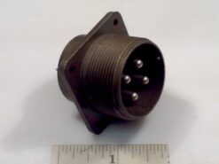 Amphenol MS3102A22-22P Mil Spec Box Mount