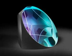 EO Edmund 12.7mm silver corner cube prism