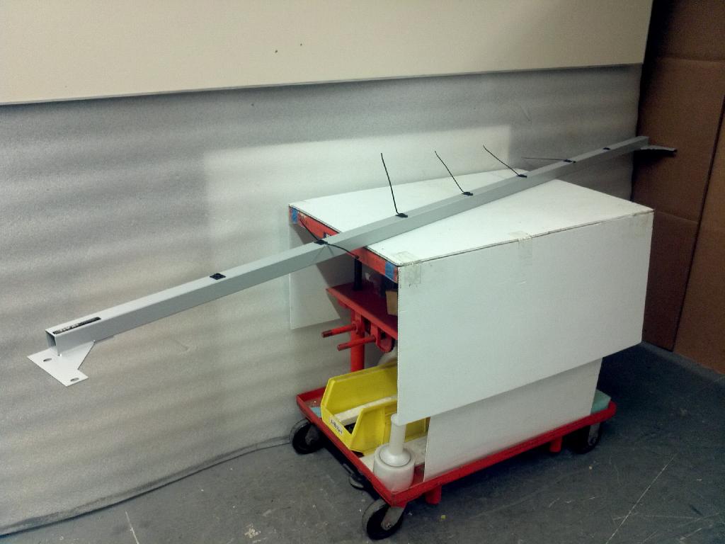 Thorlabs PTA252 Shelf Rail 8.43 Optical Table Legs and Shelves BMI