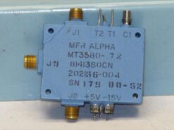 Alpha MT3580-72 Radio Frequency Switch