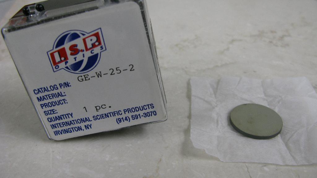 ISP GE-W-25-2 Ge IR Window