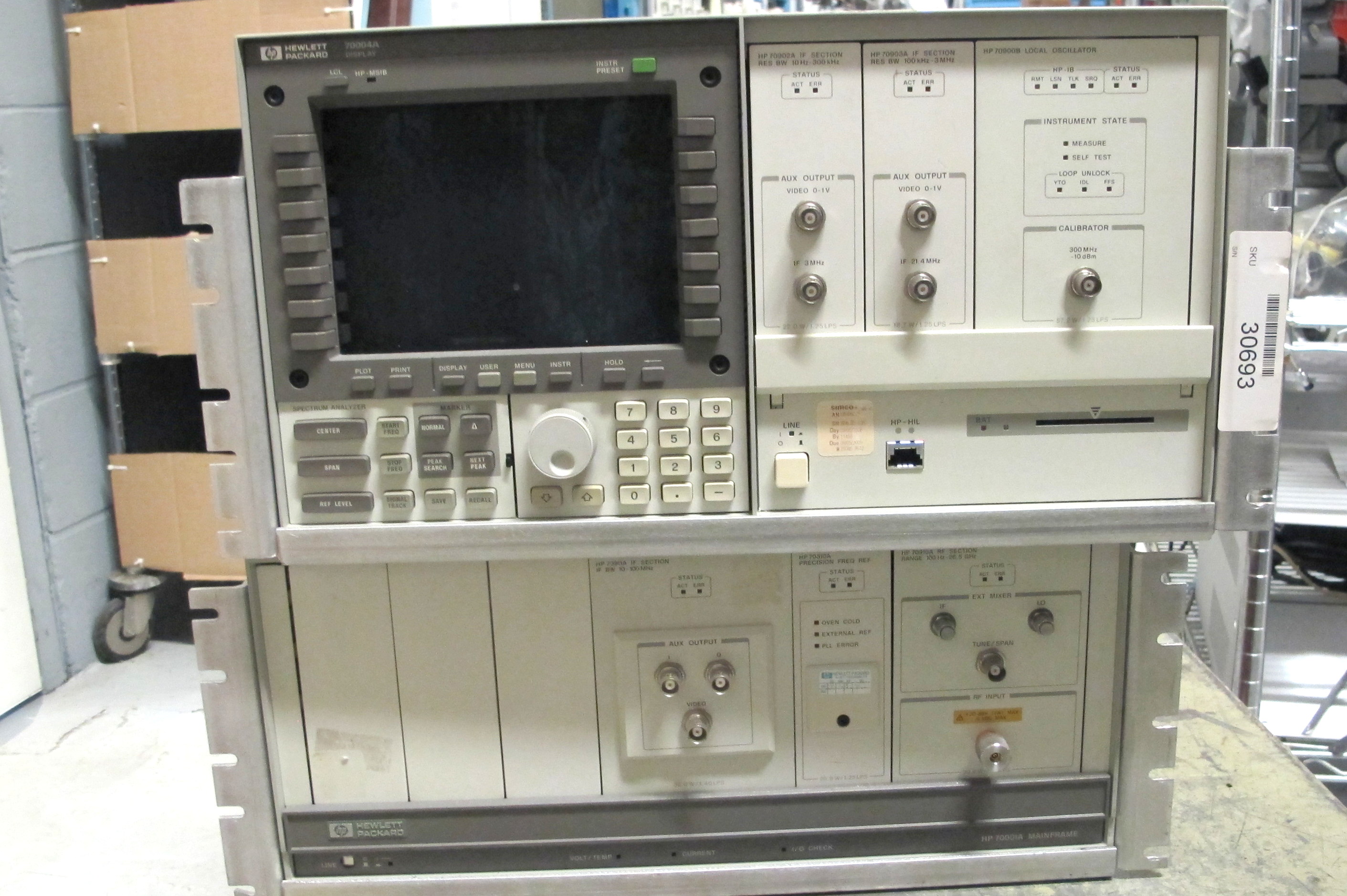 HP 7000 High Frequency Wide Bandwidth Analyzer - Analyzers - BMI