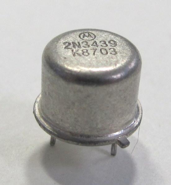 thumbnail image 2 of 2N3439 NPN Transistor - 350V 1A 1W TO-39 - BSC/CDIL - 5 Pieces 2 of 4