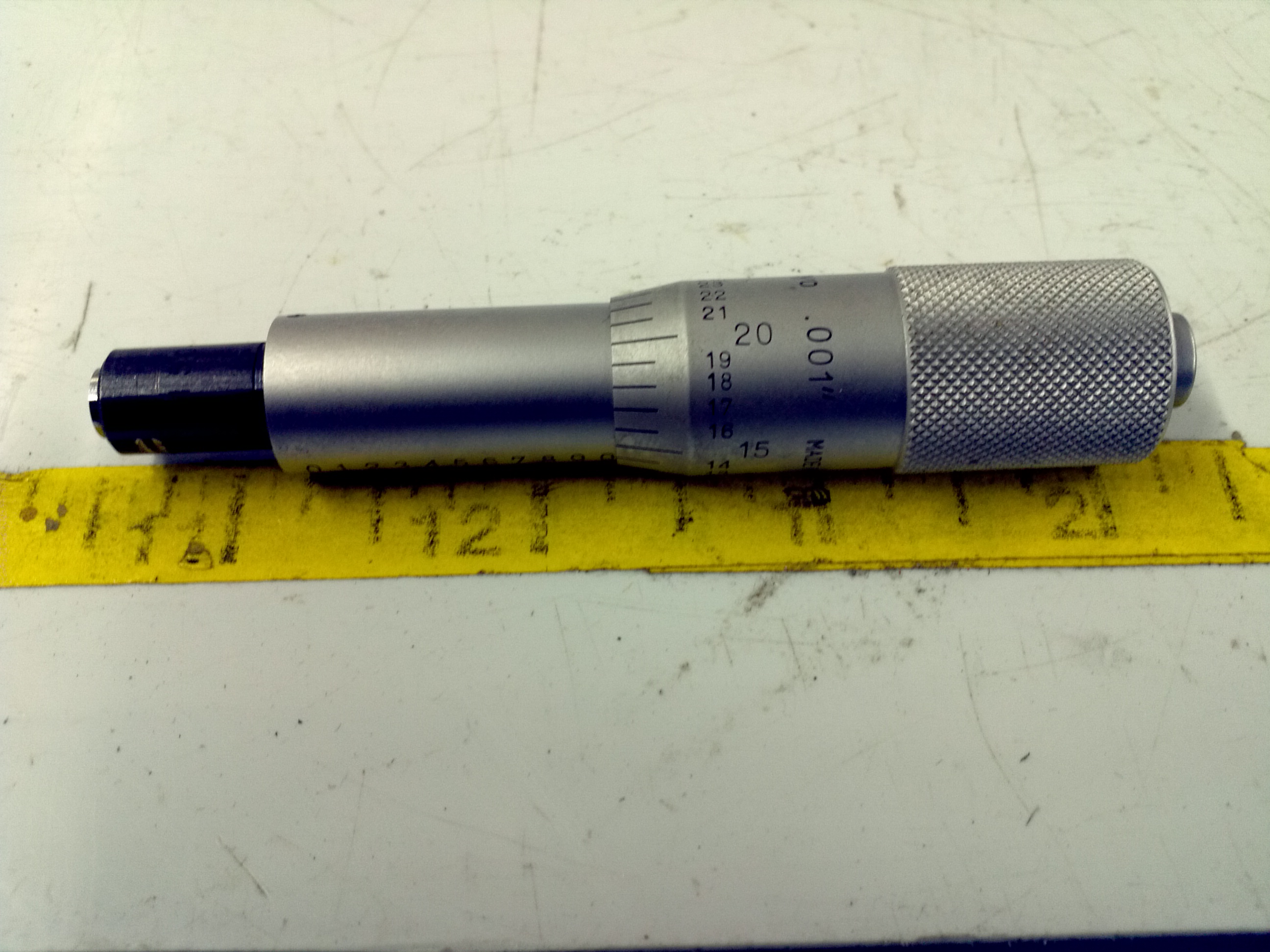 Mitutoyo 150208 Micrometer Head 01" Measuring Tools BMI Surplus