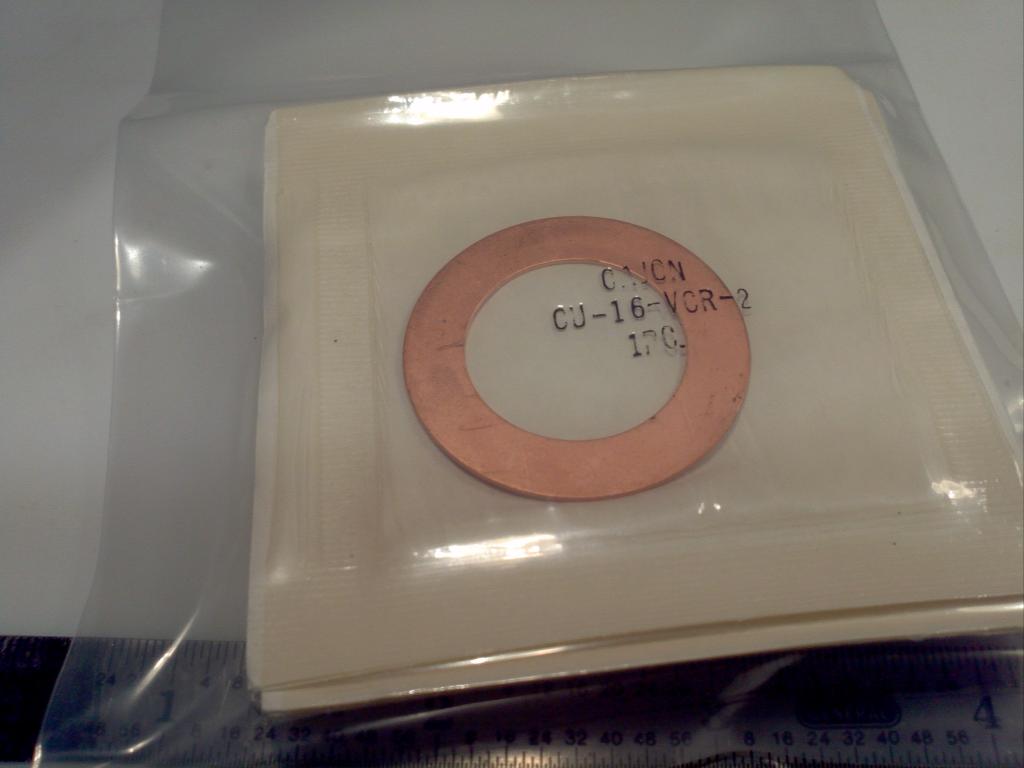 Cajon CU16VCR2 Copper VCR Face Seal Vacuum Flanges and Vacuum