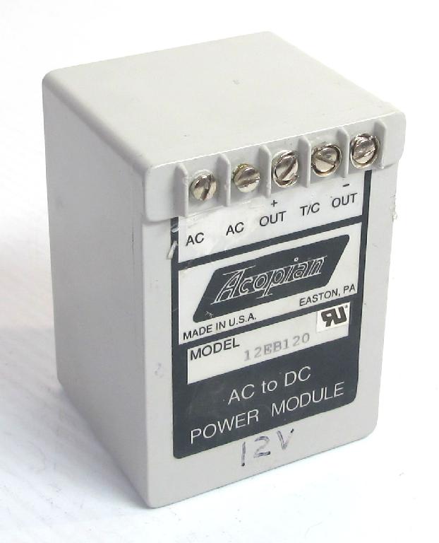 Acopian 12EB120 AC to DC Power Module Modular Power Supplies BMI
