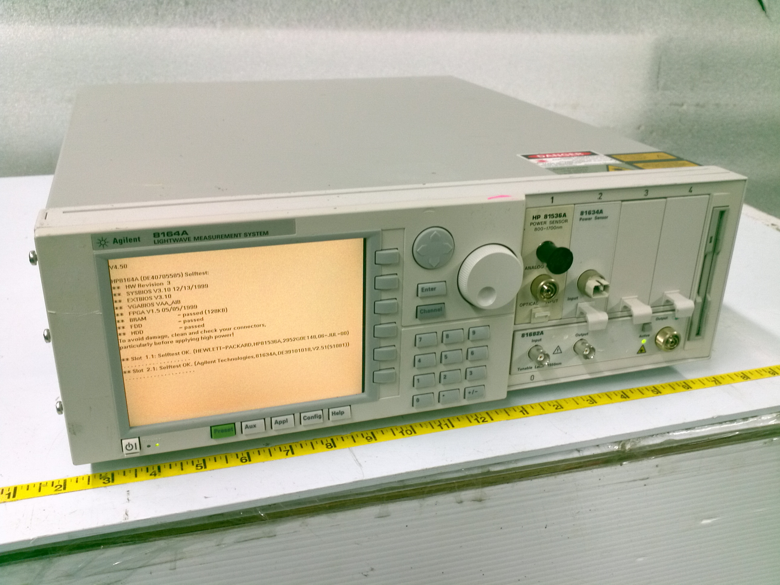 Agilent 8164A Lightwave Measurement System Multimeter - Meters - BMI