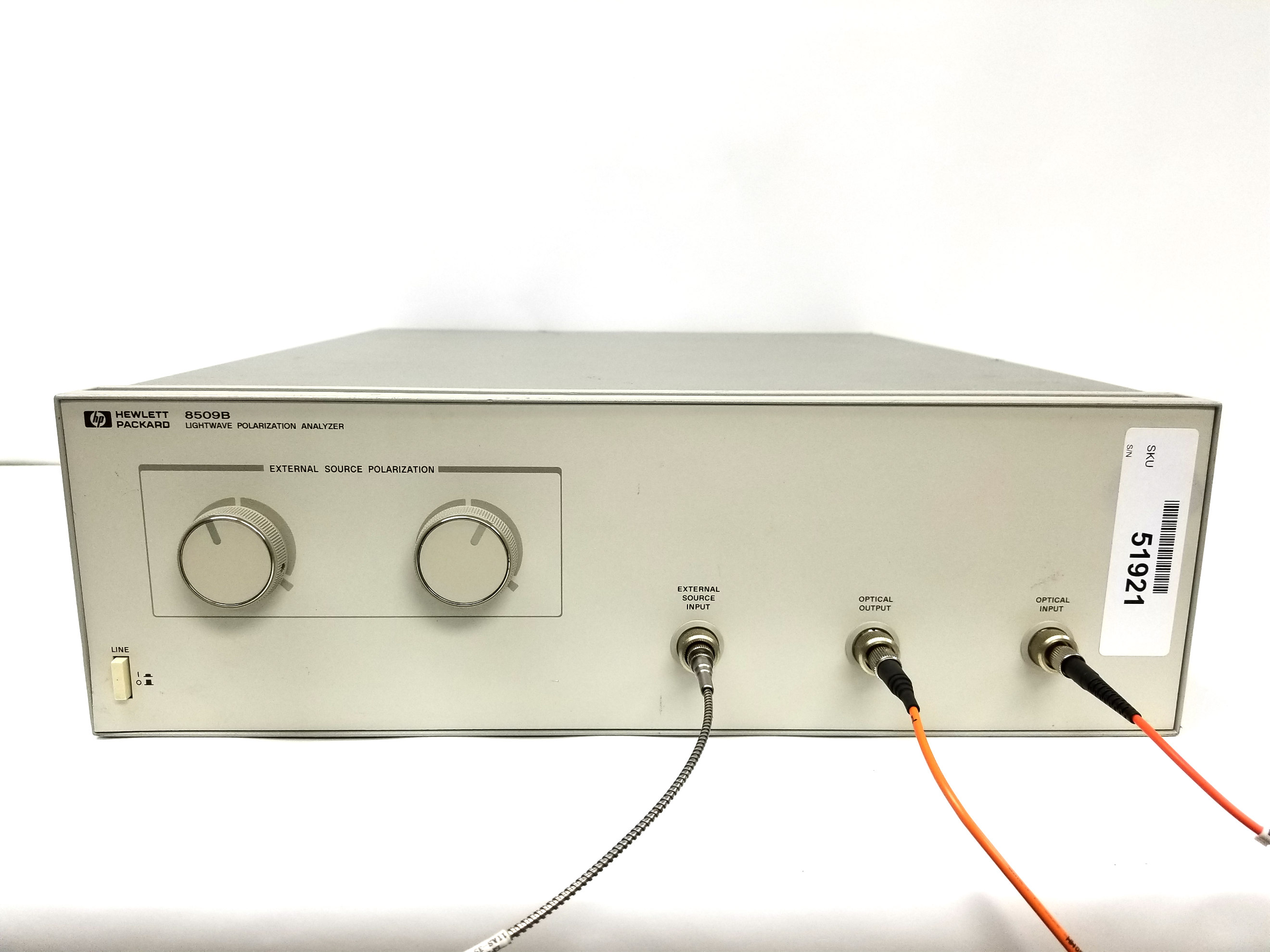 HP 8509B Lightwave Polarization Analyzer Analyzers BMI Surplus