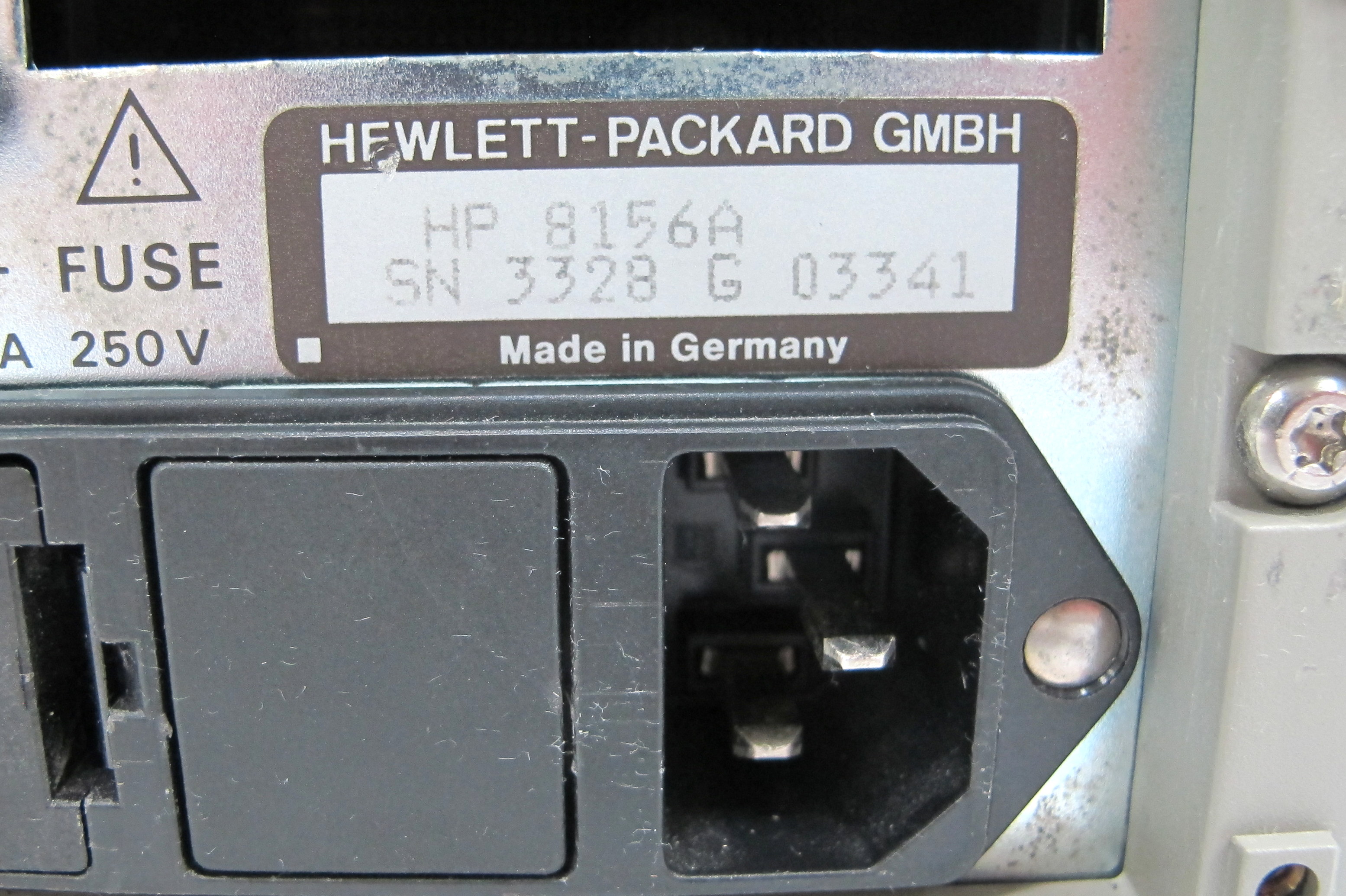 Hewlett Packard 8156A Optical Attenuator - Image 4