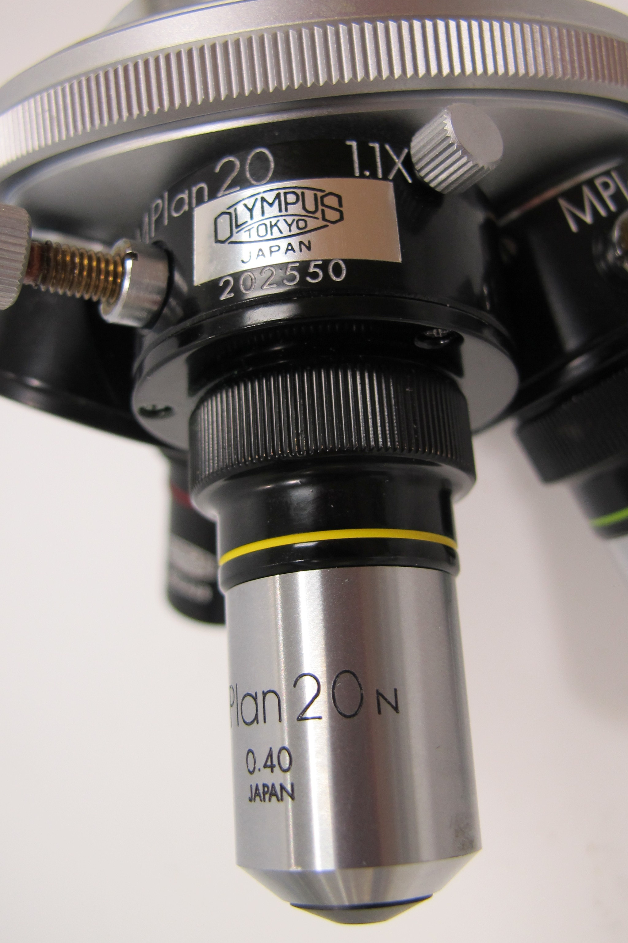 Olympus DIC Microscope Nosepiece Turret w extras Microscope