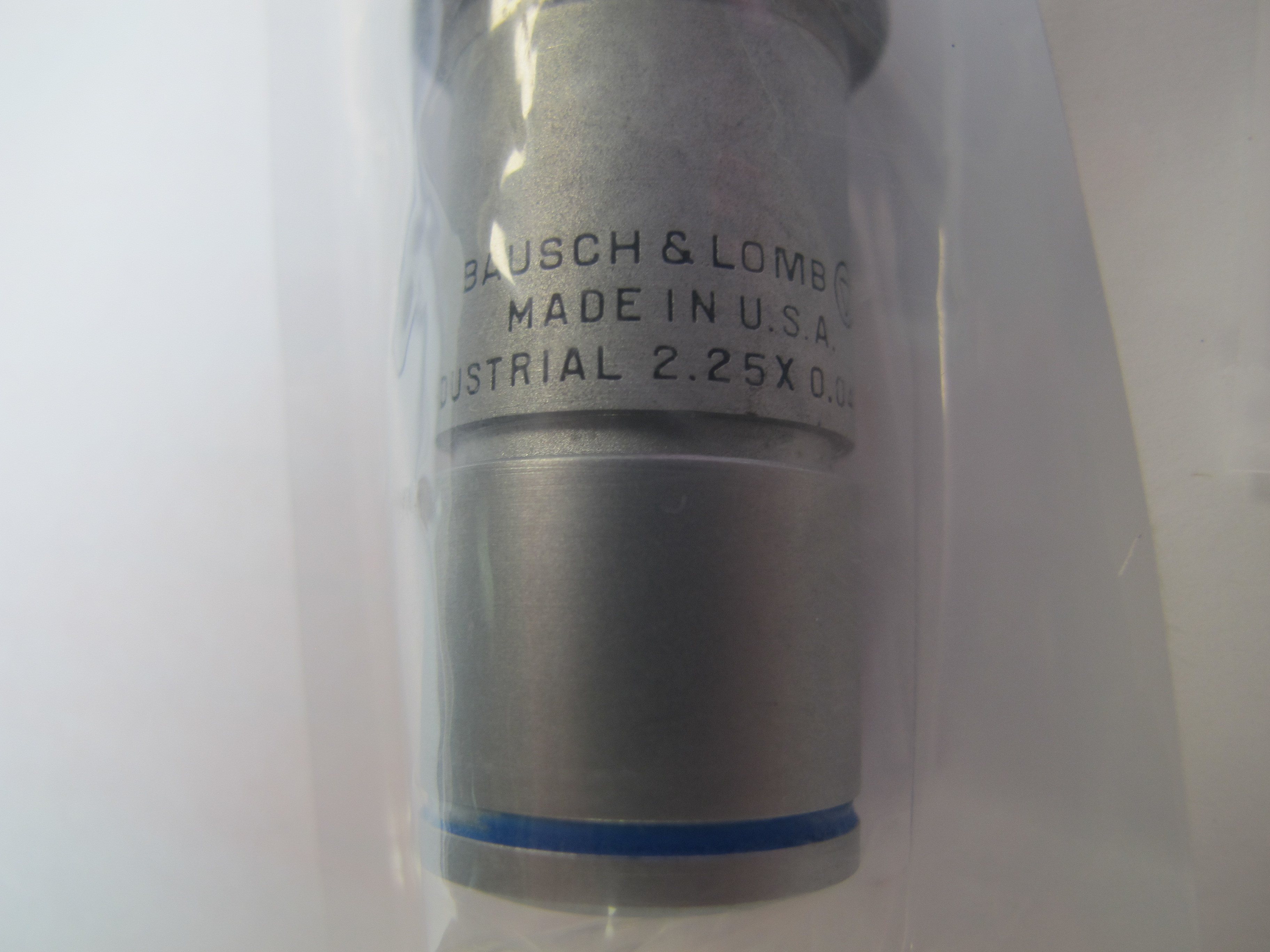Bausch Lomb Industrial Objective 2.25X 0.04 NA Fits MicroZoom Microscope - Image 3