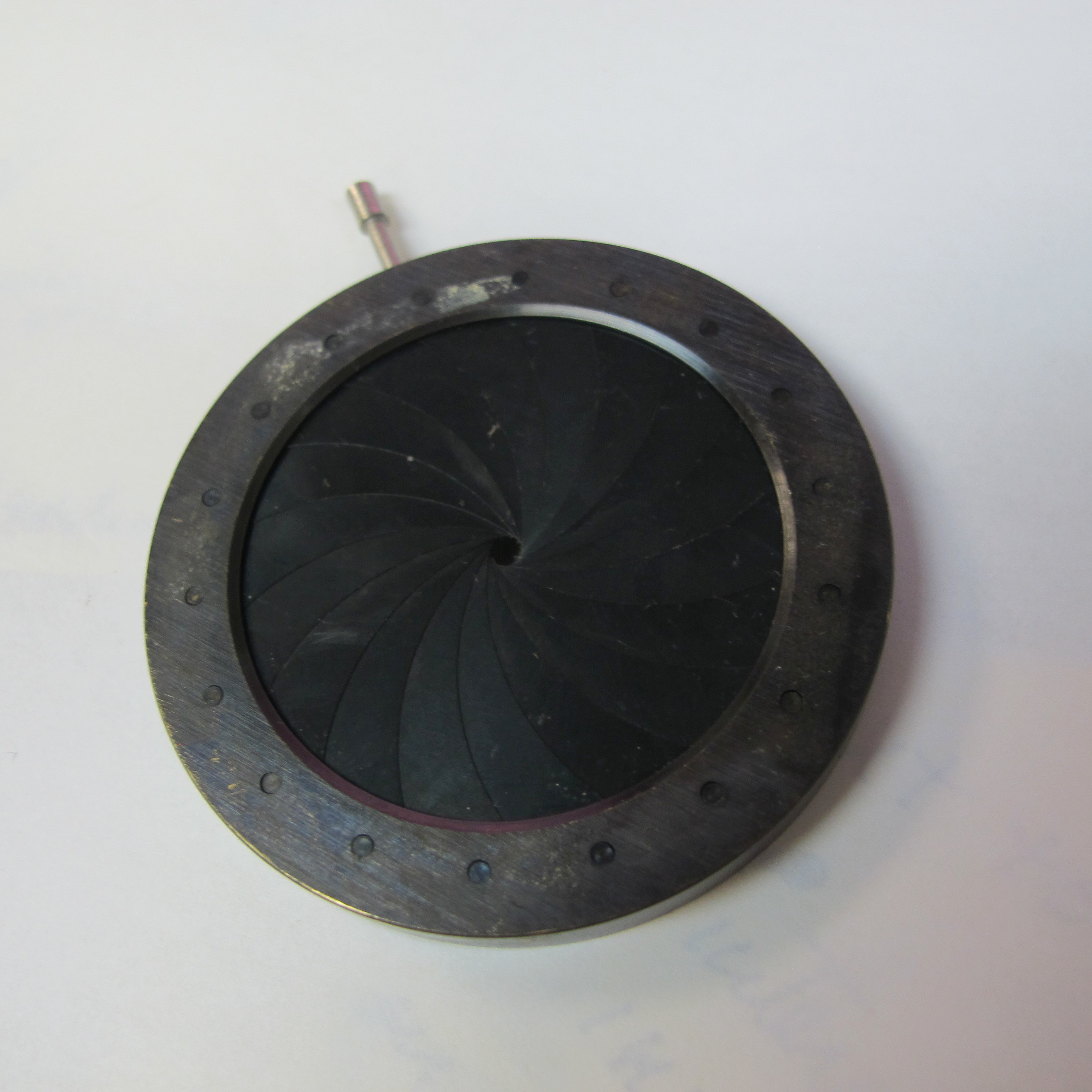 Iris Diaphragm 2.25 outside diameter Filters Iris Diaphragms and