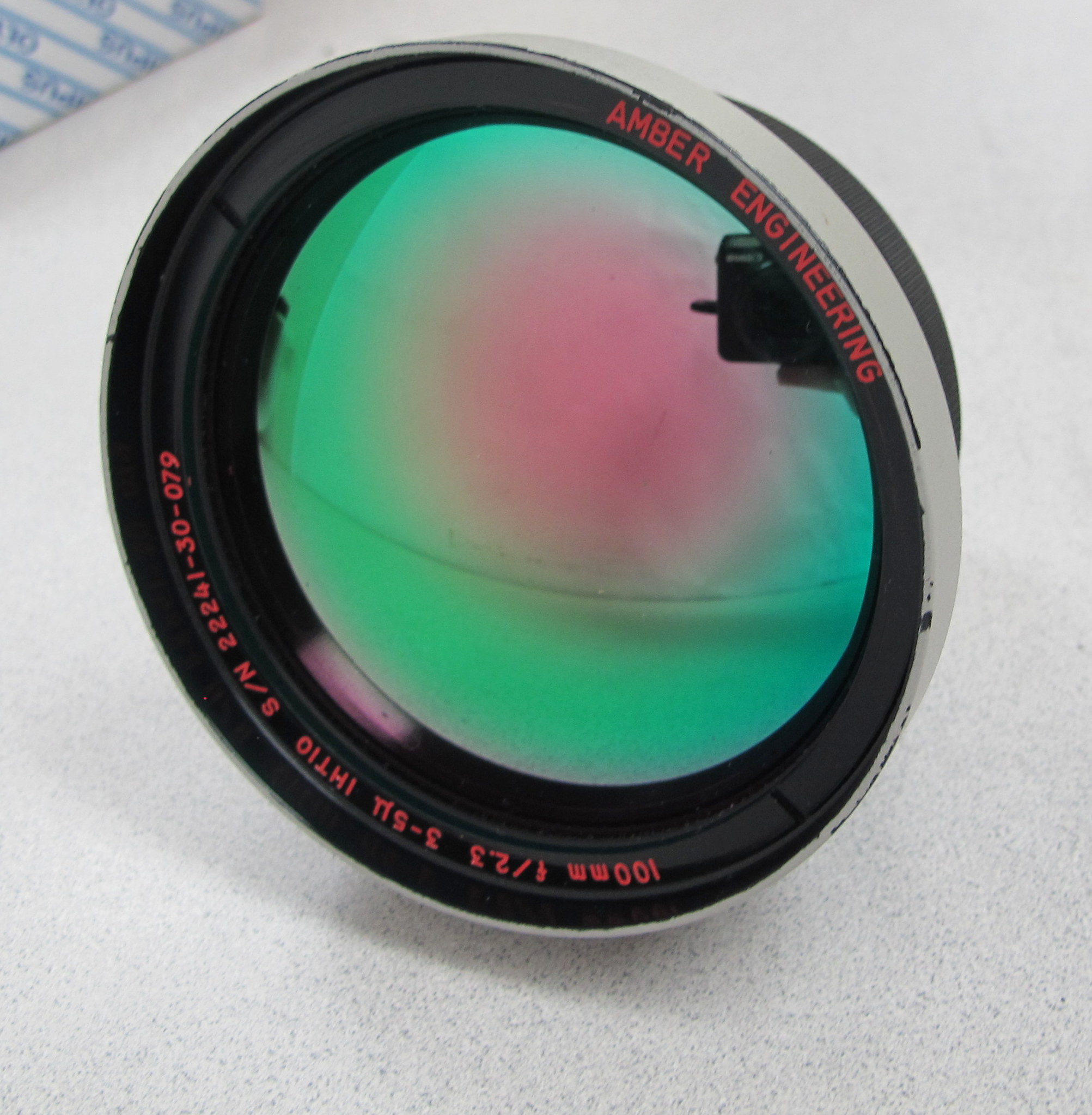 IR Lens Amber Engineering 100mm f/2.3 3 to 5 microns IHTIO - Image 3