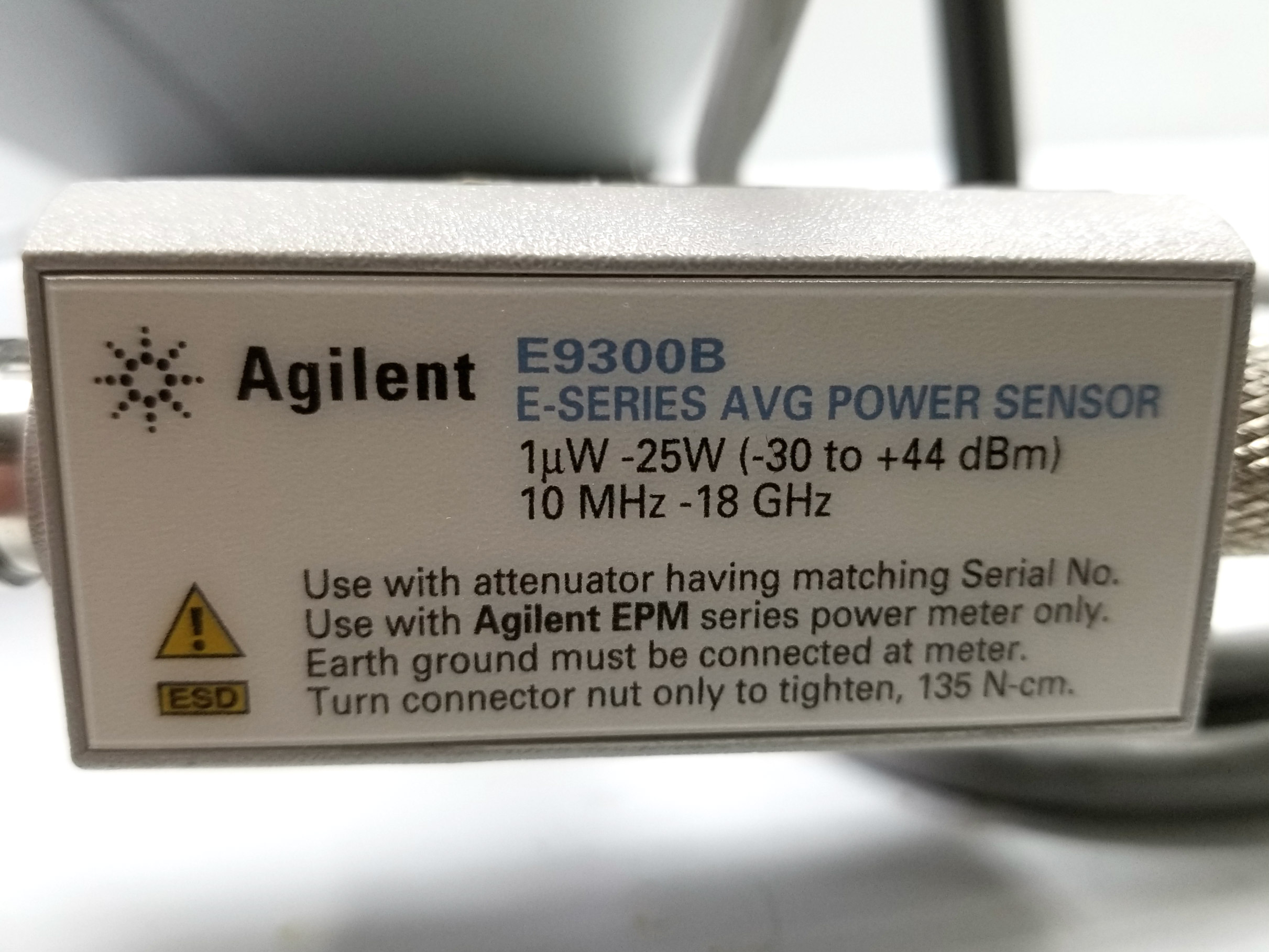 Agilent E9300B AVG Power Sensor Attenuator Assembly Power Meters