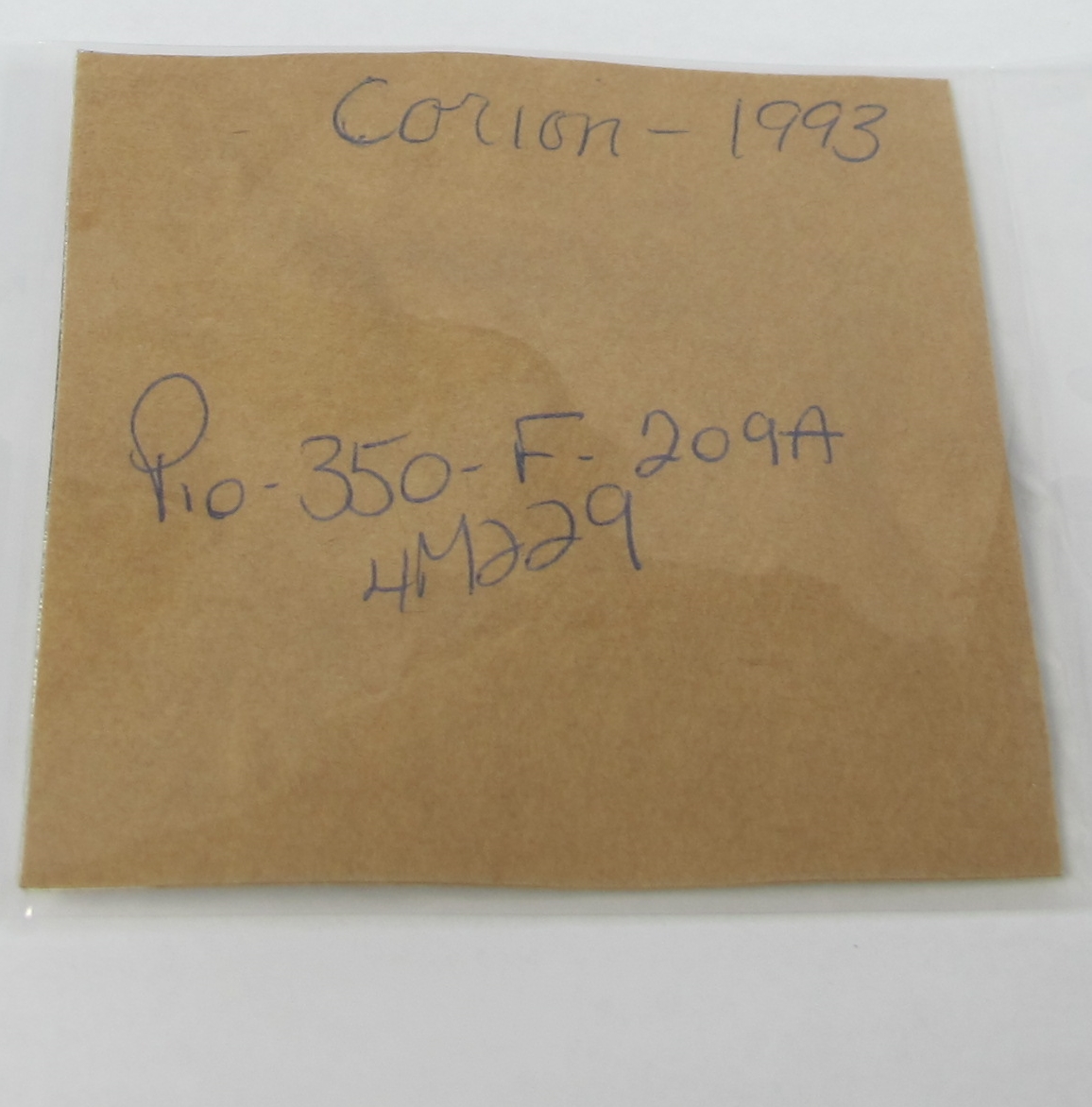 Corion P10-350 350nm Bandpass Filter