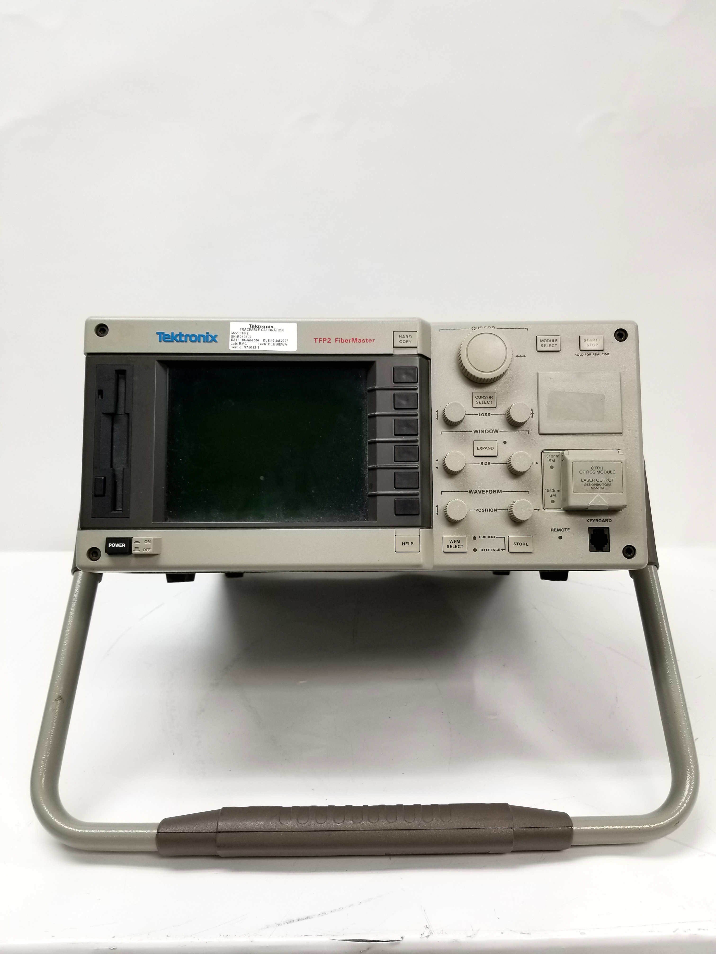 Tektronix TFP2 Fibermaster Optical Time Domain Reflectometer for PARTS/REPAIR - Image 3