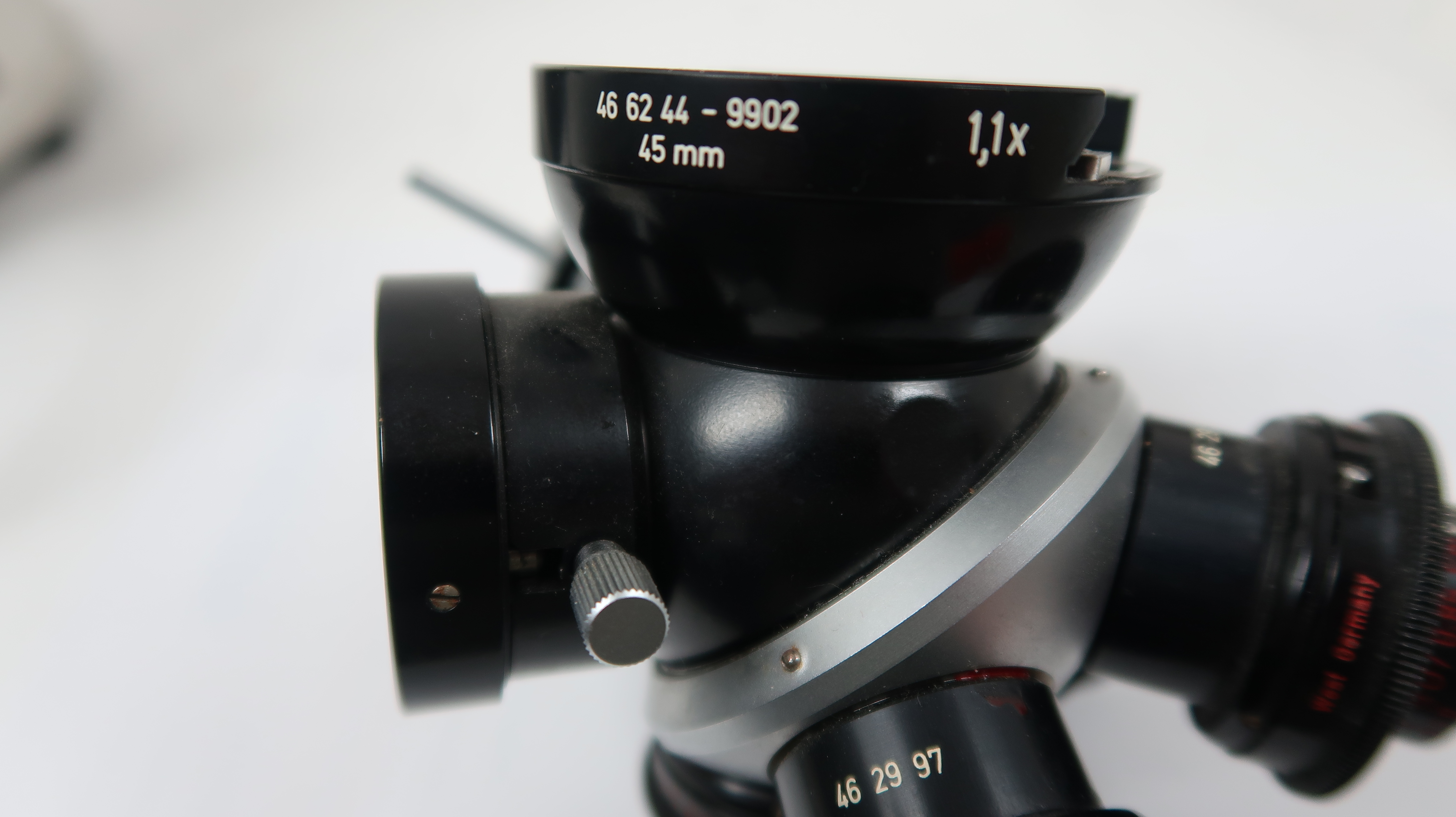 Zeiss Microscope Turret with 4X 8X 16X 40X Objectives Epiplan