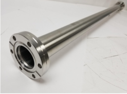 Vacuum Long Nipple 1 1/2" dia, 36"l, 2 3/4" conflats (1 rotatable)