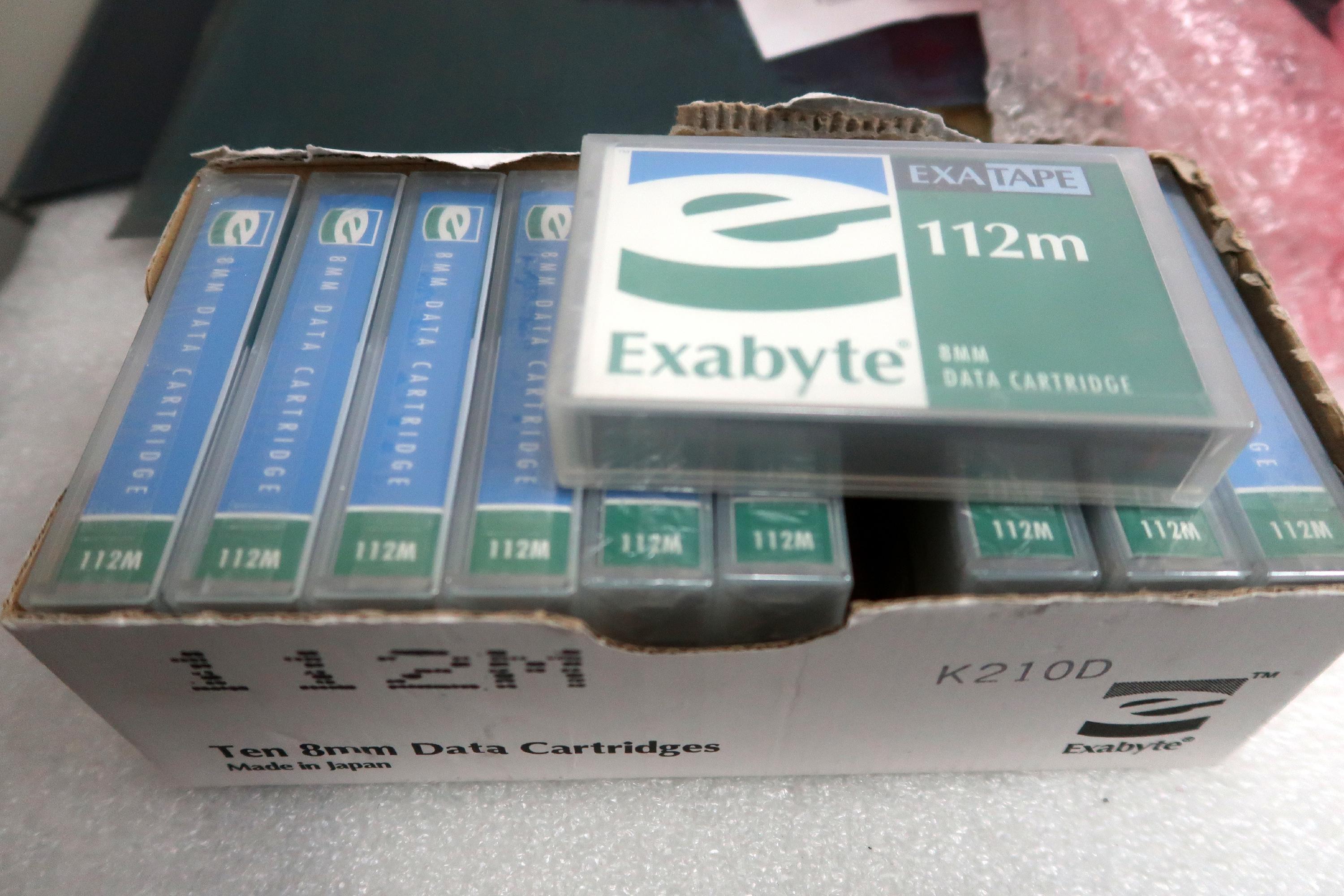Exabyte 112m 8mm Data Cartridges BMI Surplus